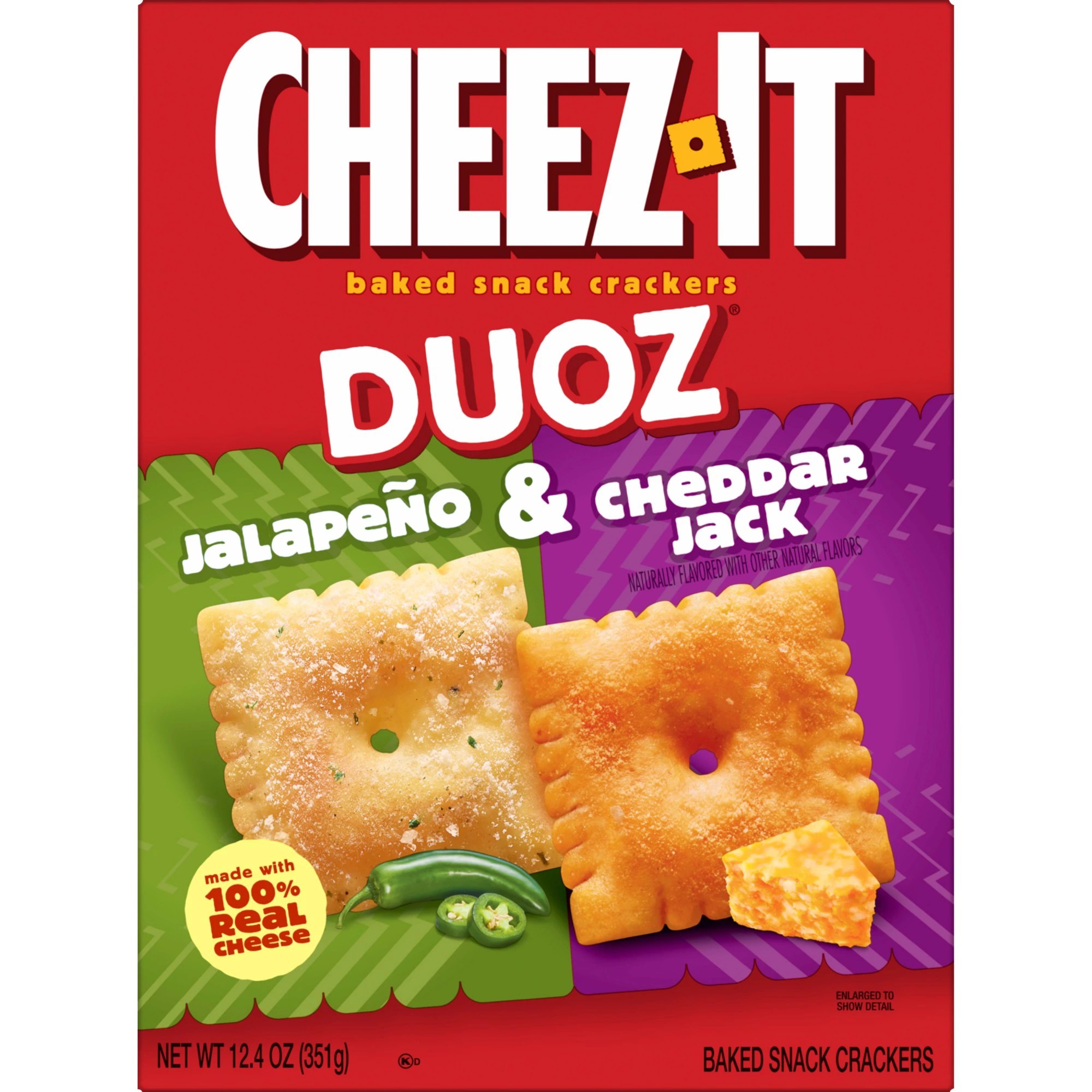 CheezIt Baked Snack Cheese Crackers Jalapeno & Cheddar Jack Shop