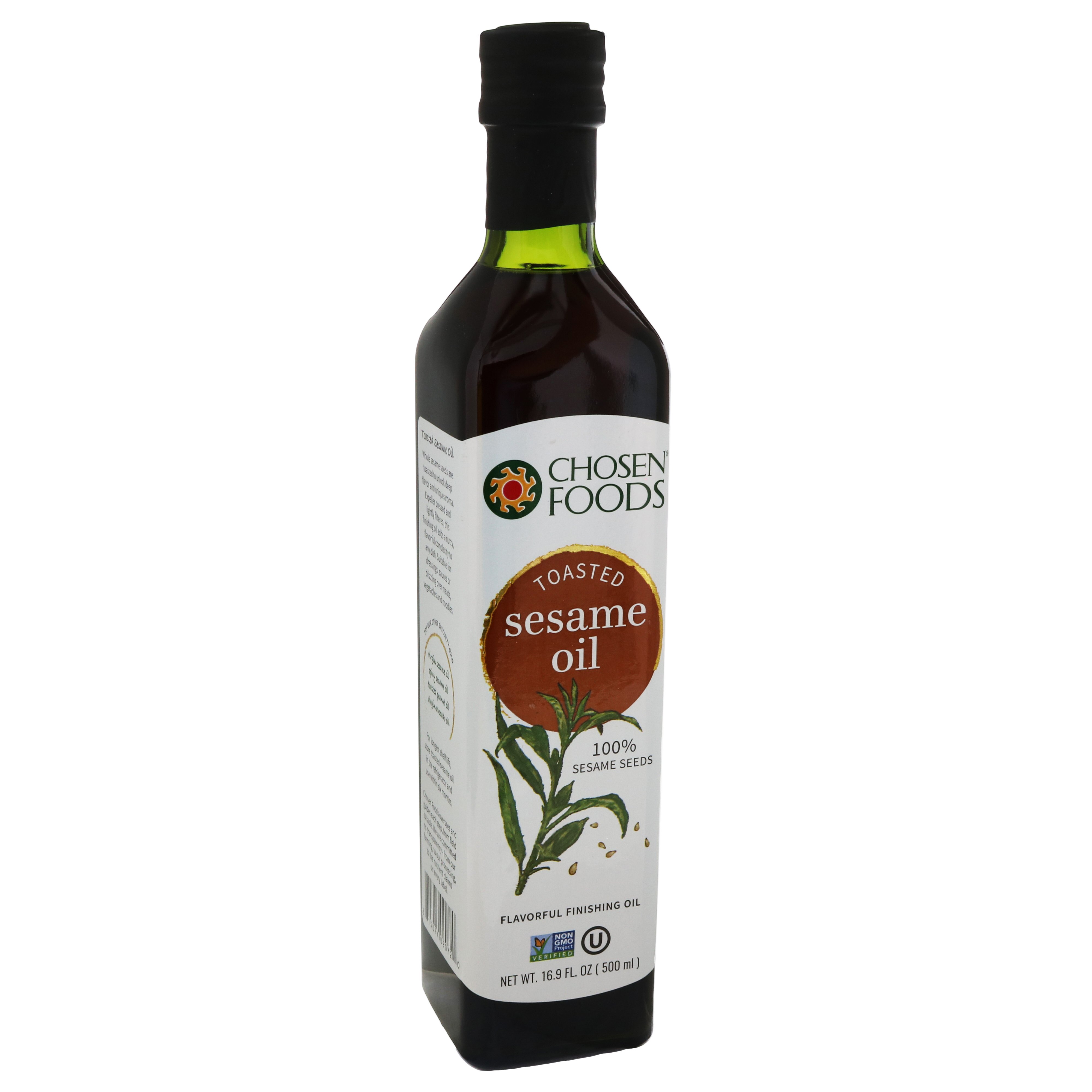 Chosen Foods Toasted Sesame Oil Shop Oils at HEB