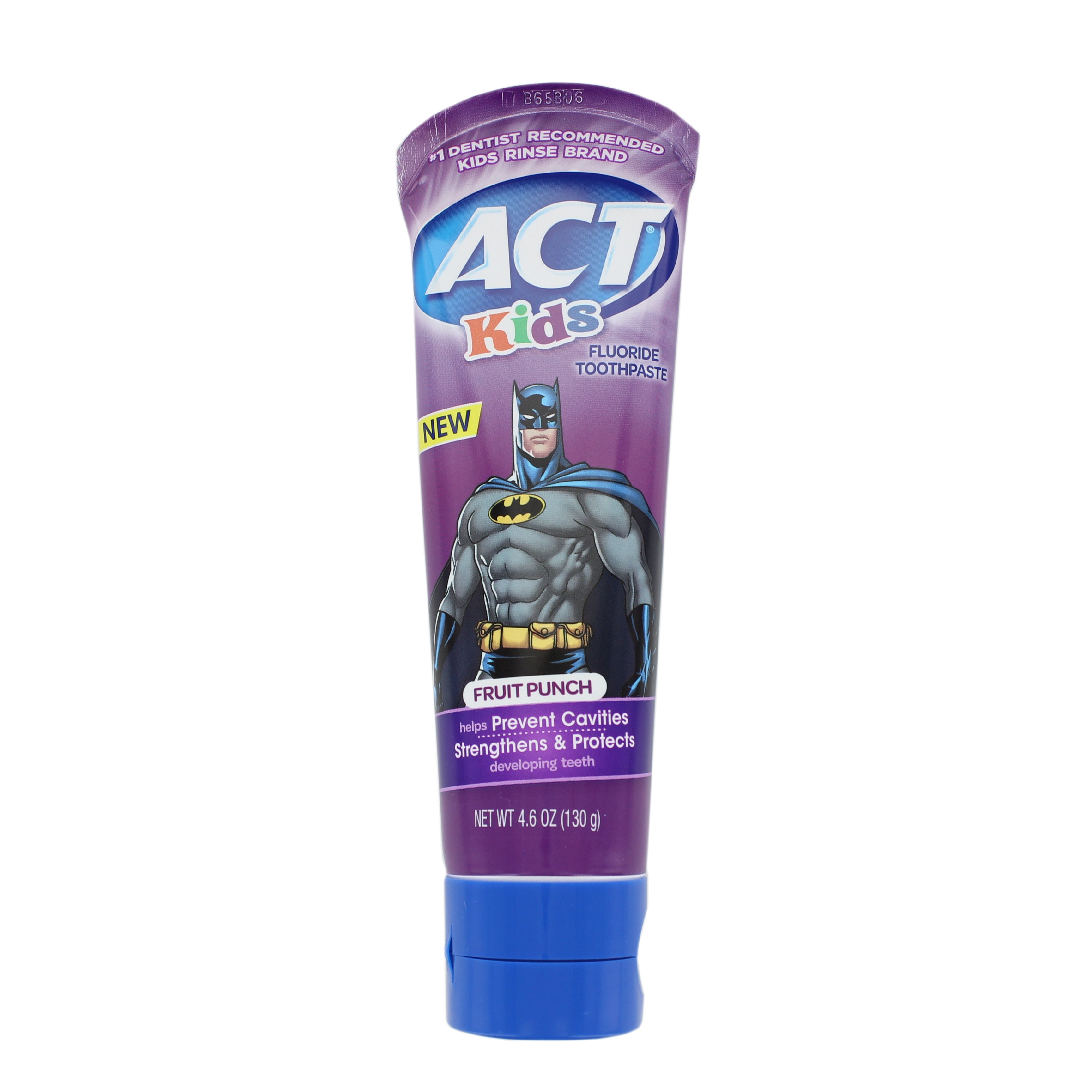 ACT Kids Anticavity Fluoride Toothpaste Batman, Fruit Punch Shop
