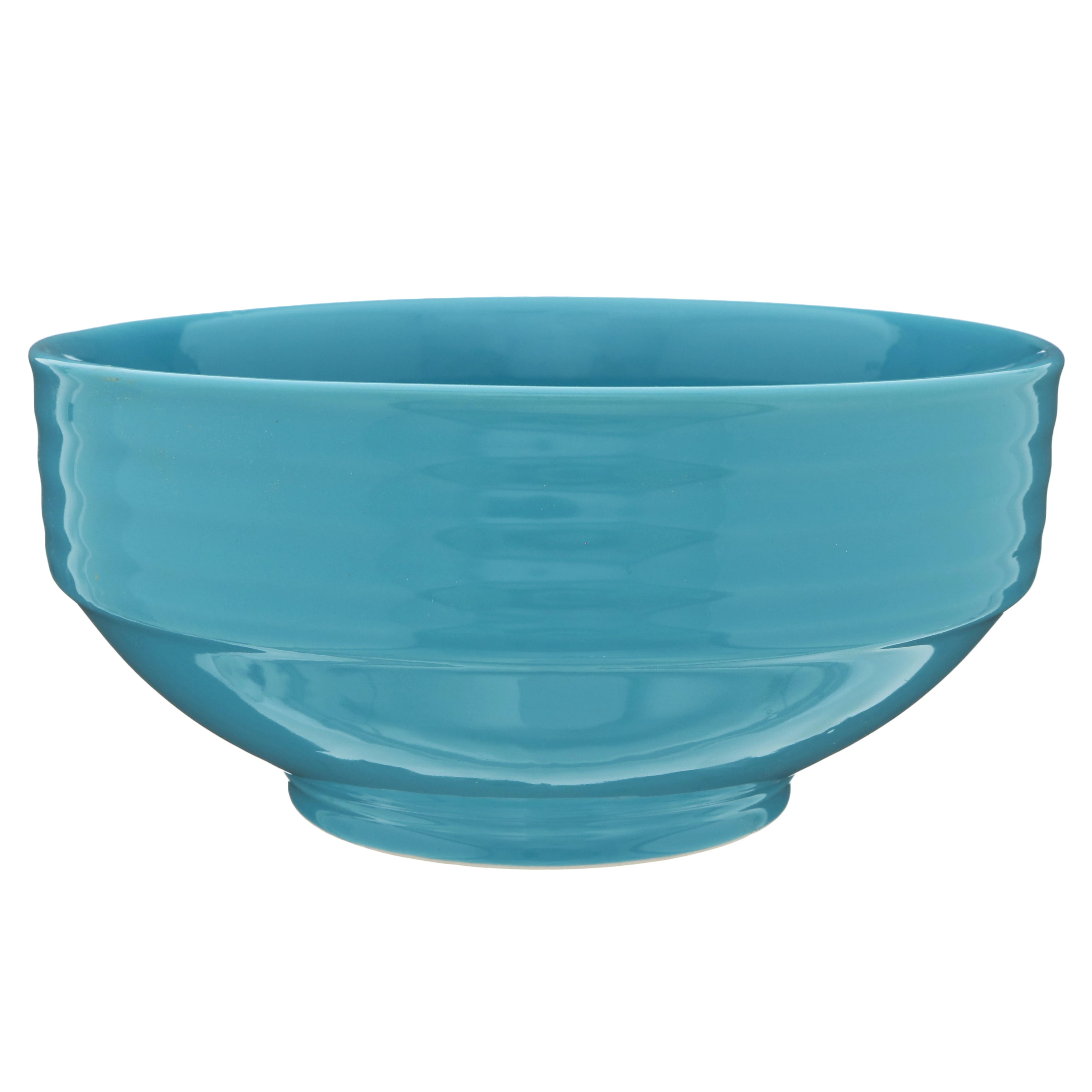Gibson Stoneware Plaza Serving Bowl Turquoise Shop Dishes at HEB
