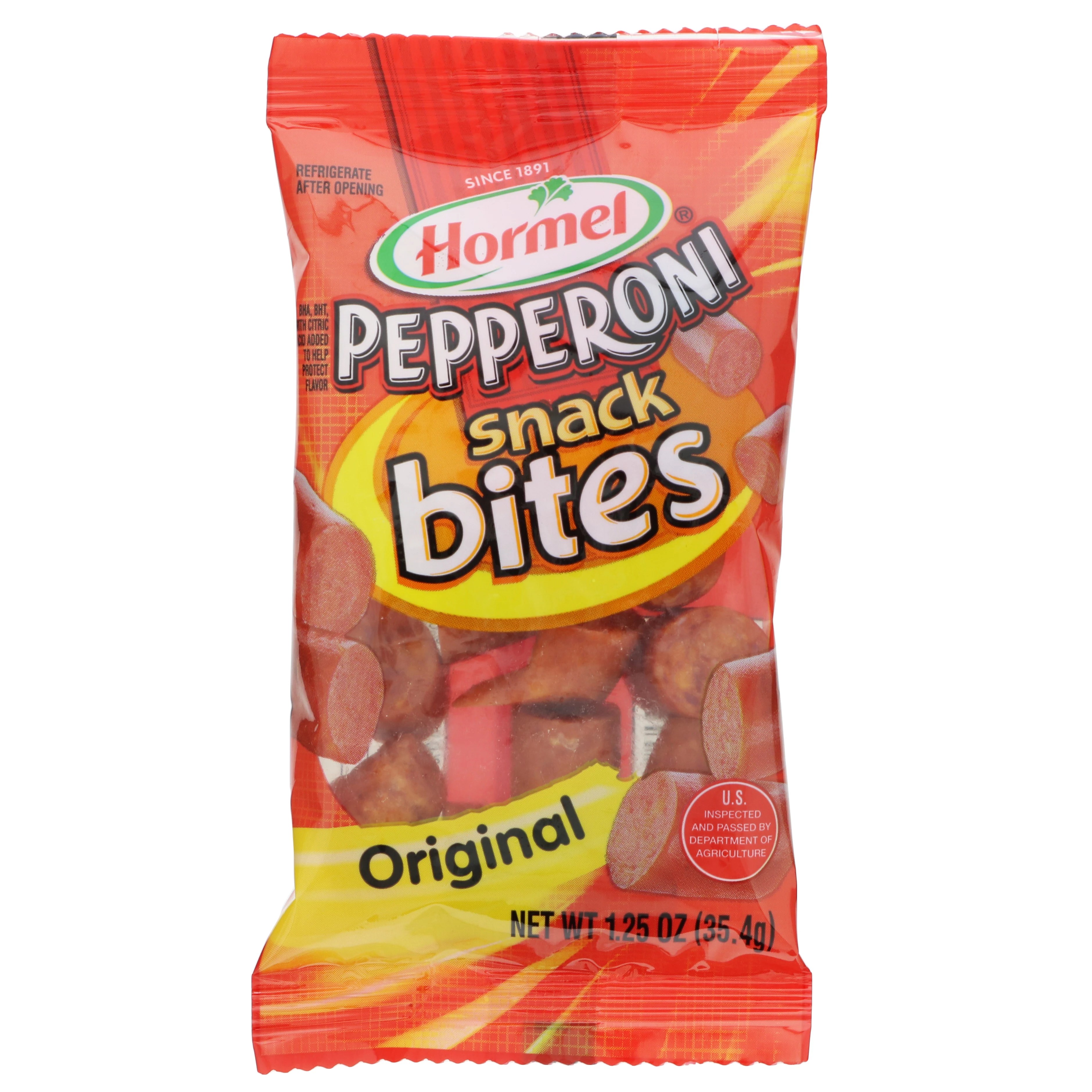 Hormel Pepperoni Snack Bites Original Shop Meat at HEB