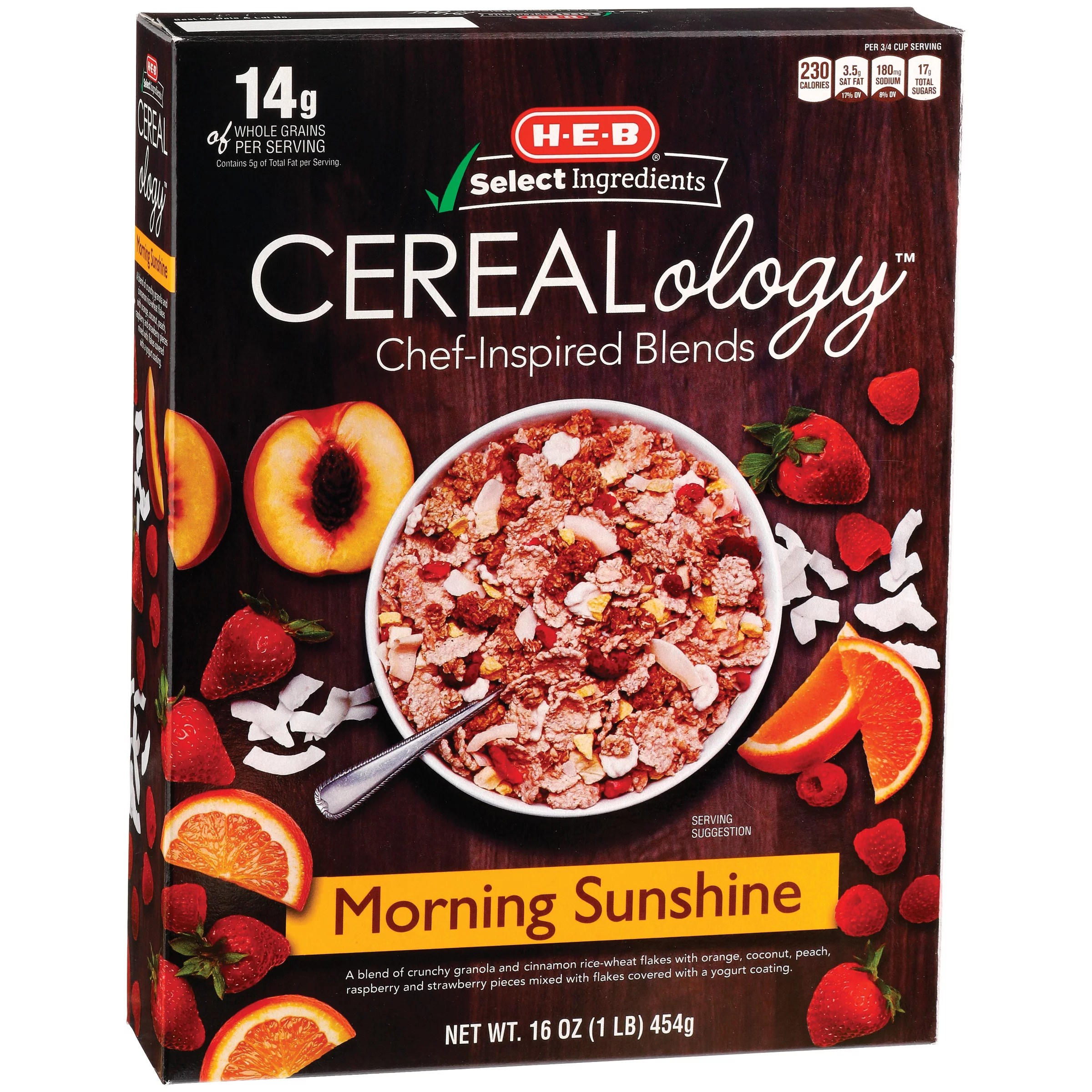 HEB Select Ingredients Cerealology Morning Sunshine Shop Cereal at