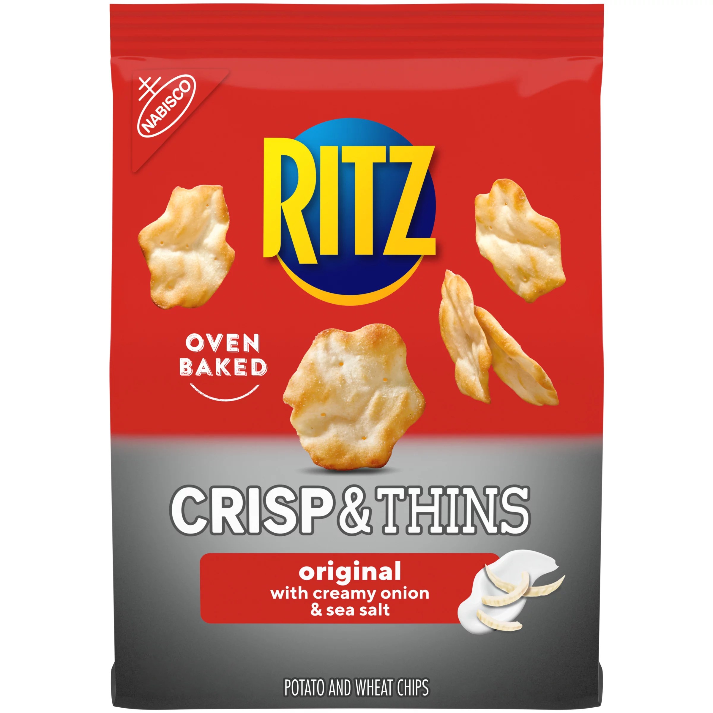 Nabisco Ritz Sea Salt Crisp & Thins Chips Shop Crackers & Breadsticks