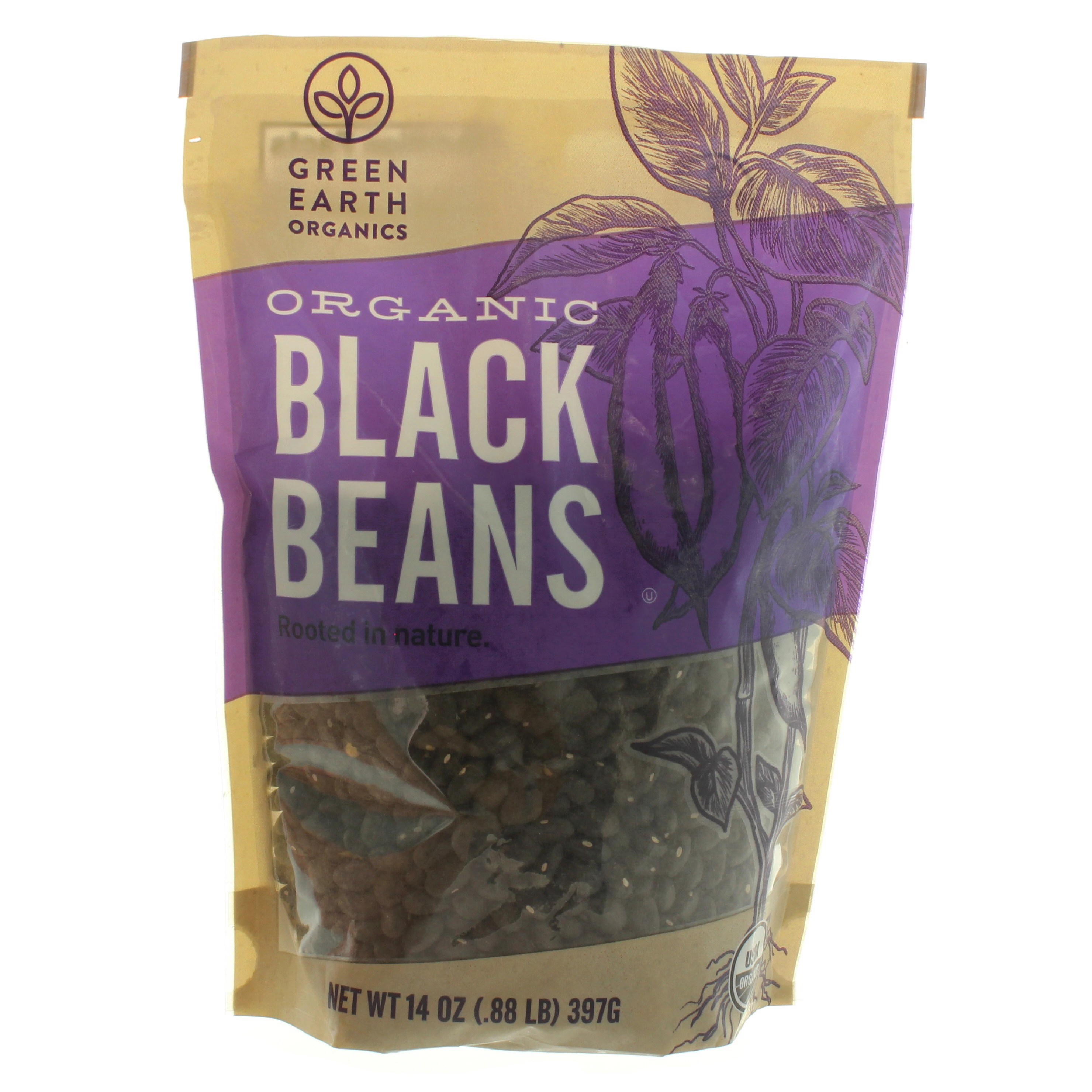 Green Earth Organics Organic Black Beans Shop Beans & Legumes at HEB