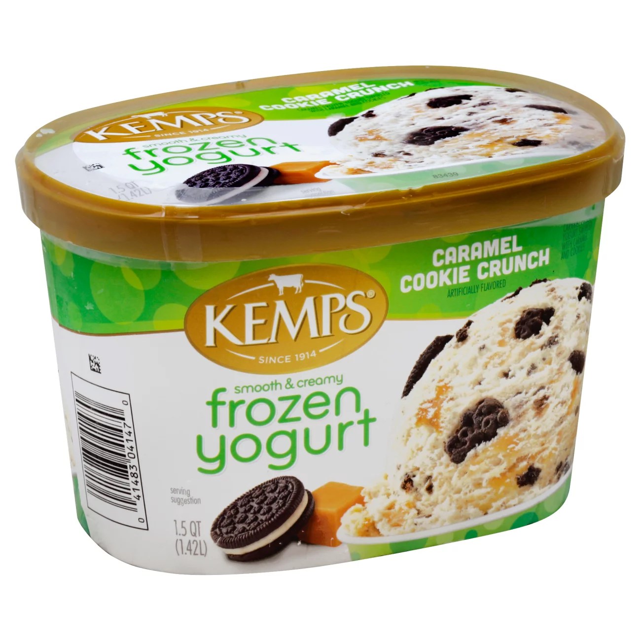 Kemps Caramel Cookie Crunch Frozen Yogurt Shop Frozen Yogurt at HEB