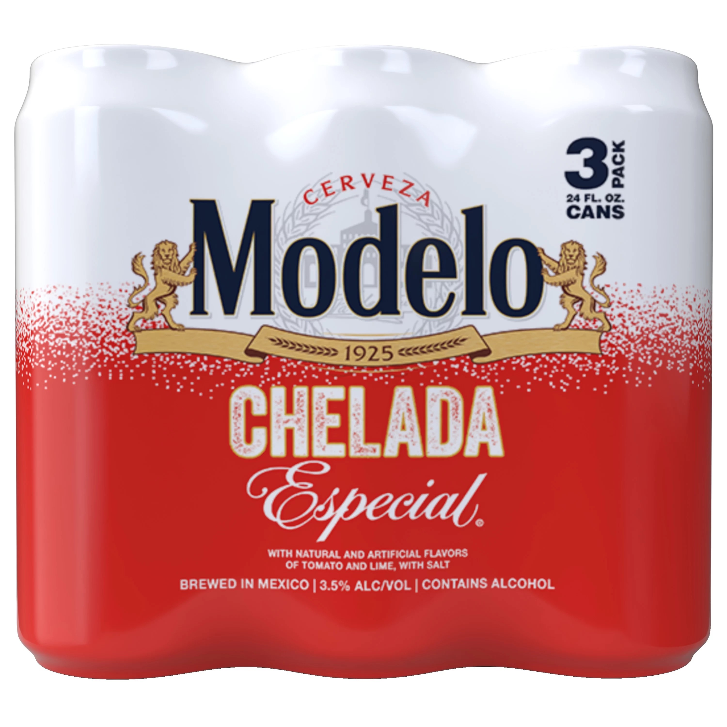 Modelo Especial Chelada Beer 24 oz Cans Shop Beer at HEB