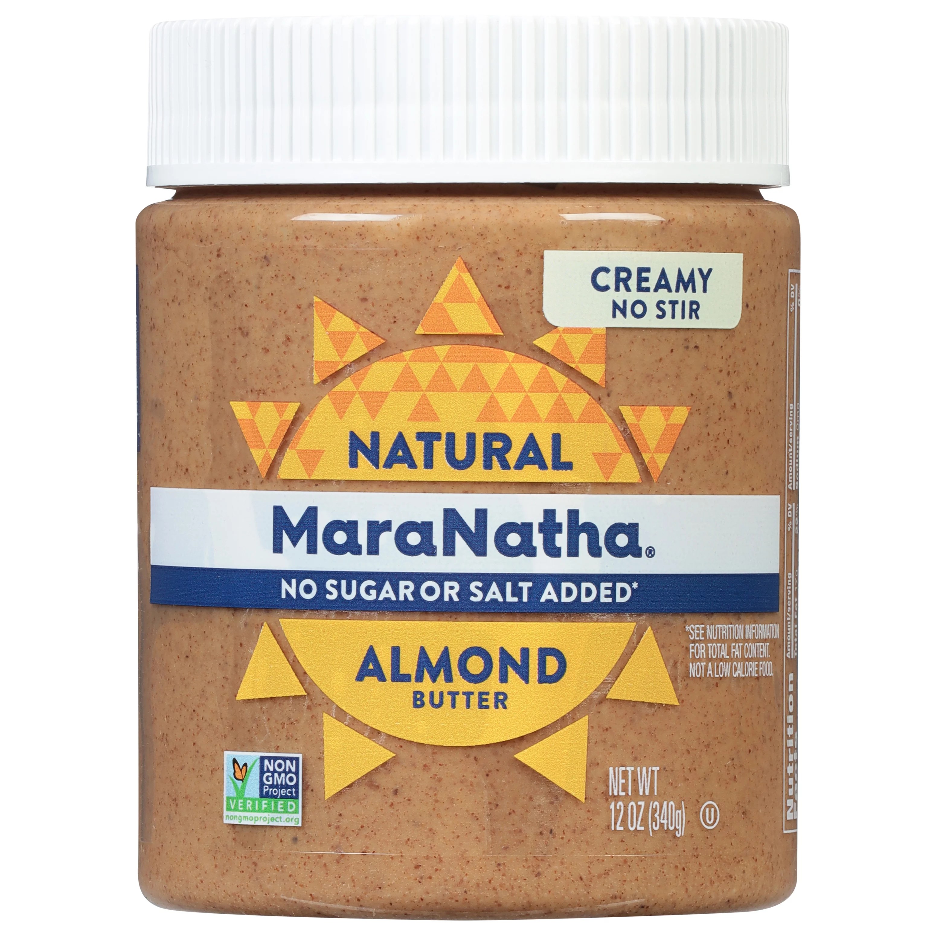 MaraNatha No Salt No Sugar Creamy Almond Butter Shop Peanut Butter at