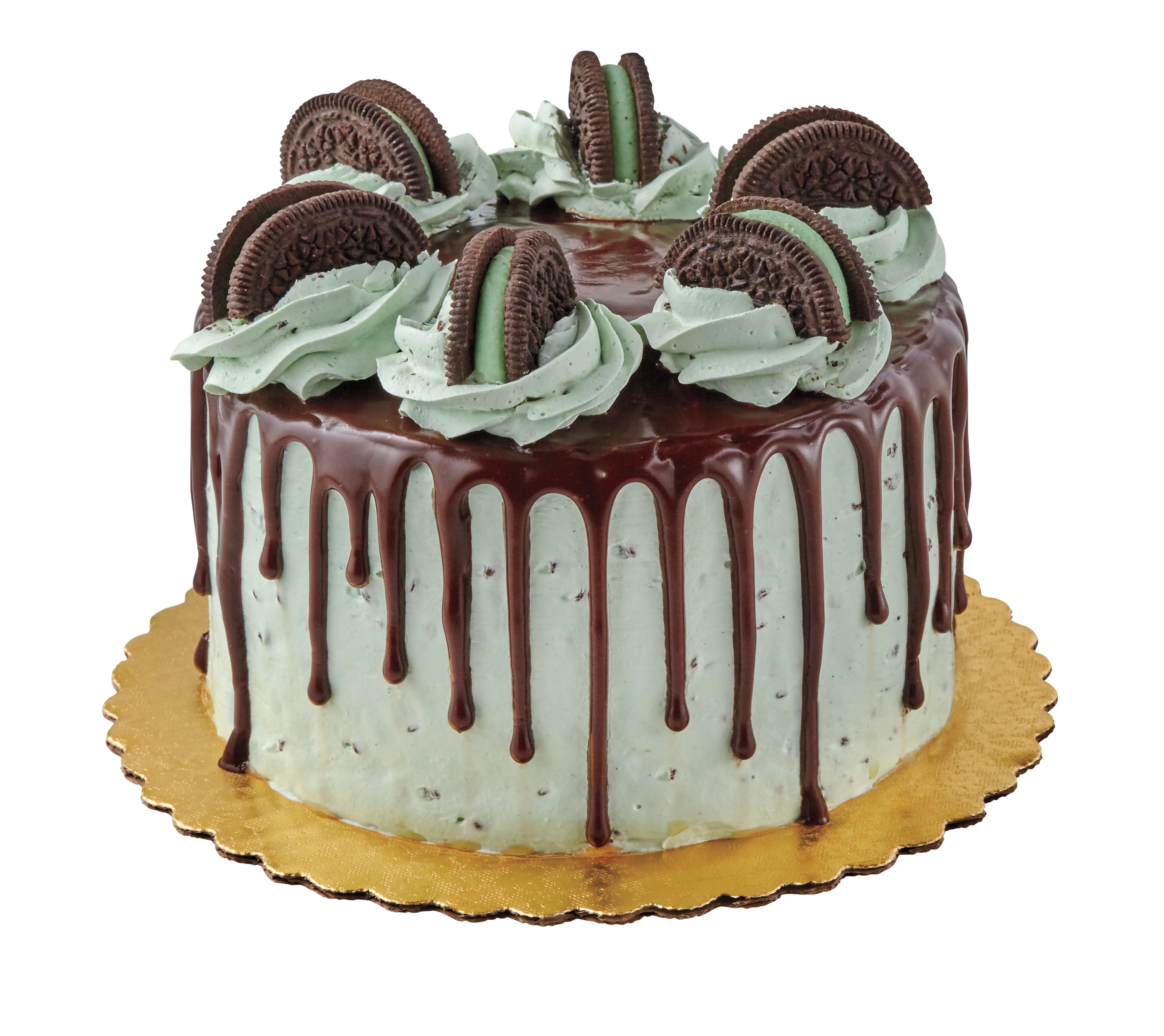 HEB Chocolate Cake With Mint Chip Icing Shop Cakes at