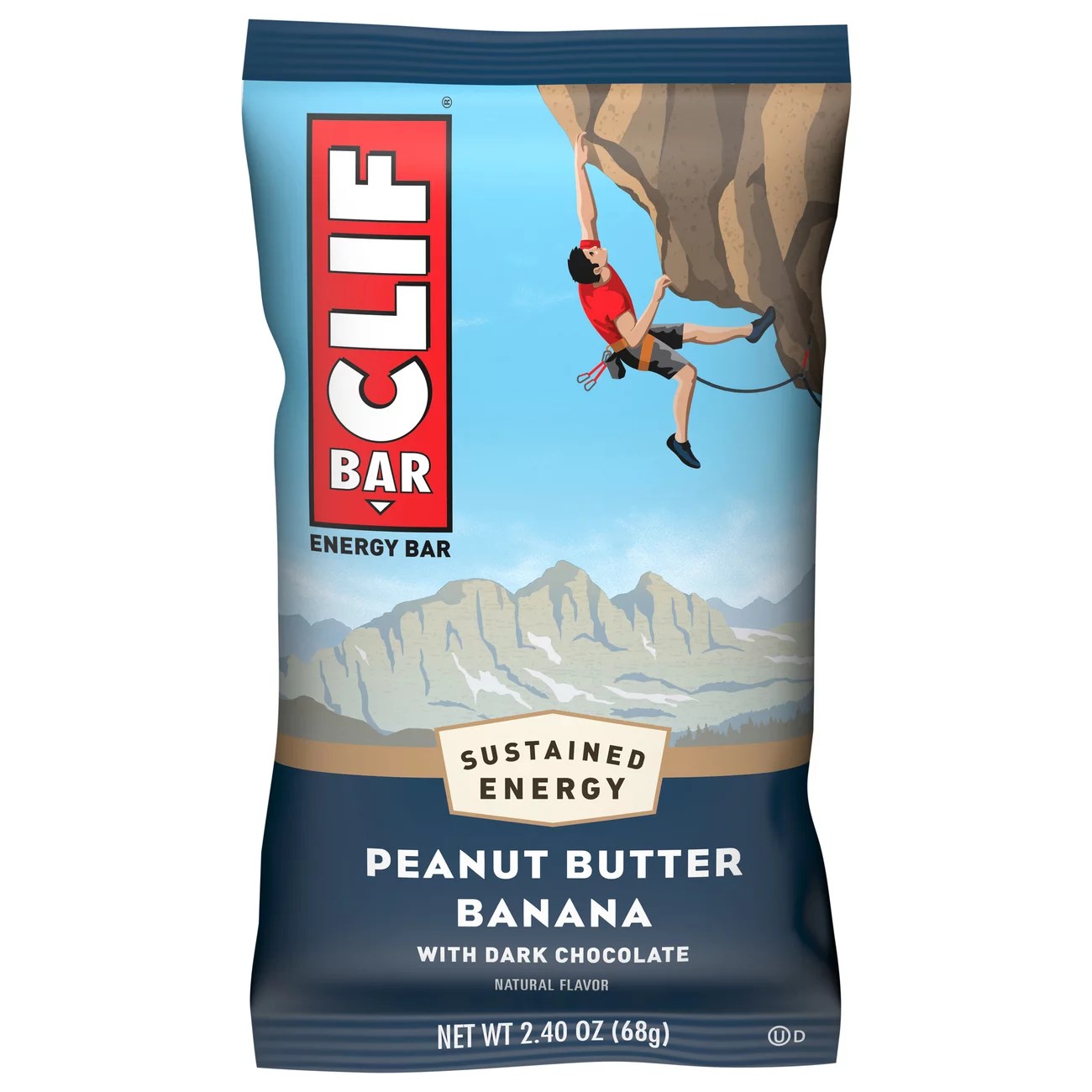 Clif Peanut Butter & Banana with Dark Chocolate Energy Bar Shop