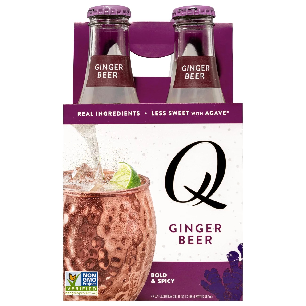 Q Ginger Beer 6.7 oz Bottles Shop Cocktail Mixers at HEB