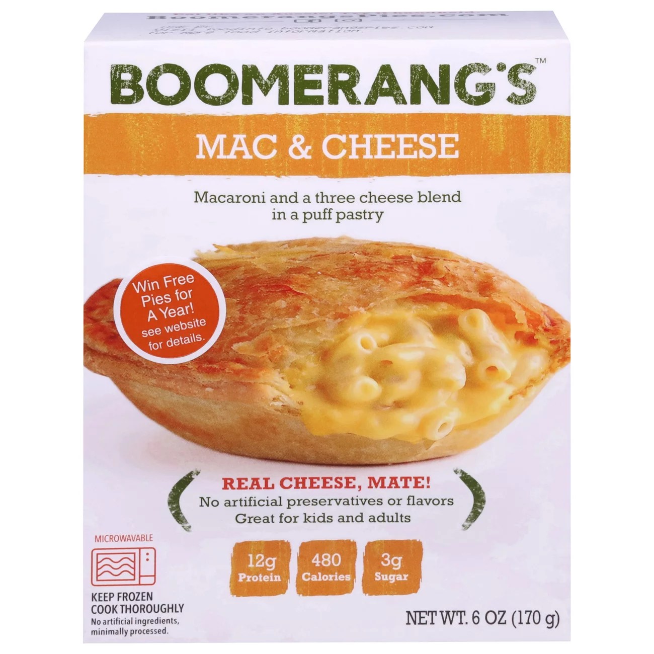 Boomerang's Mac & Cheese Pie Shop Meals & Sides at HEB