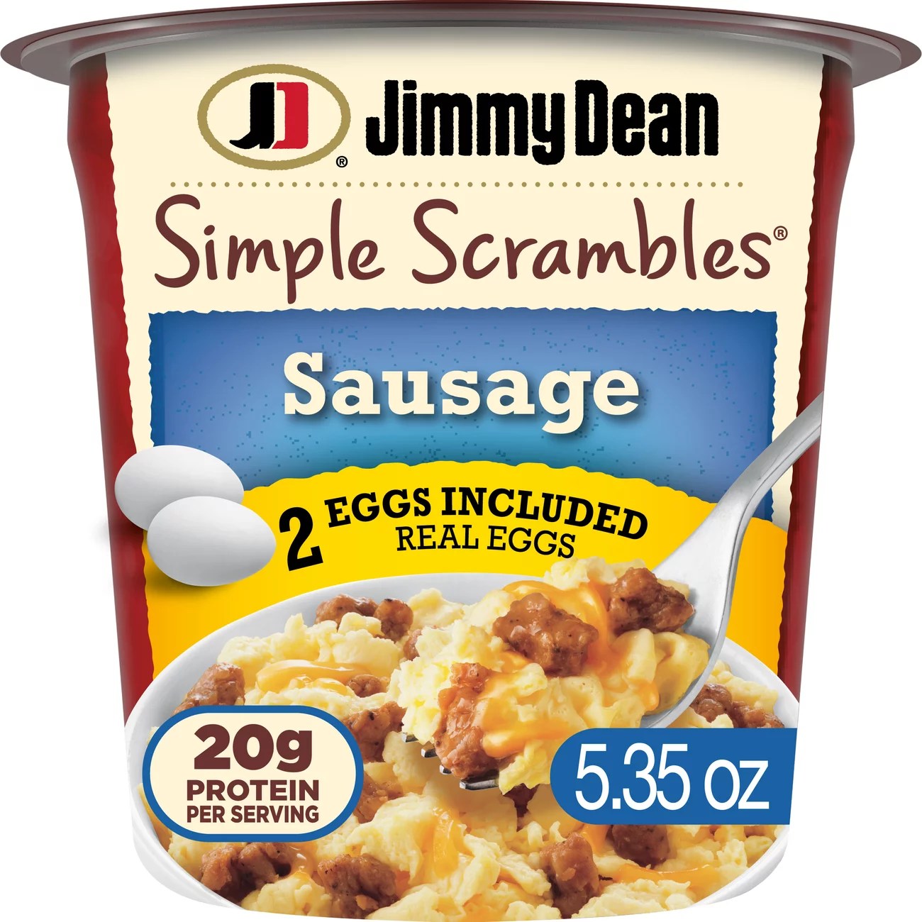 Jimmy Dean Simple Scrambles Breakfast Cup Sausage Shop Ready Meals