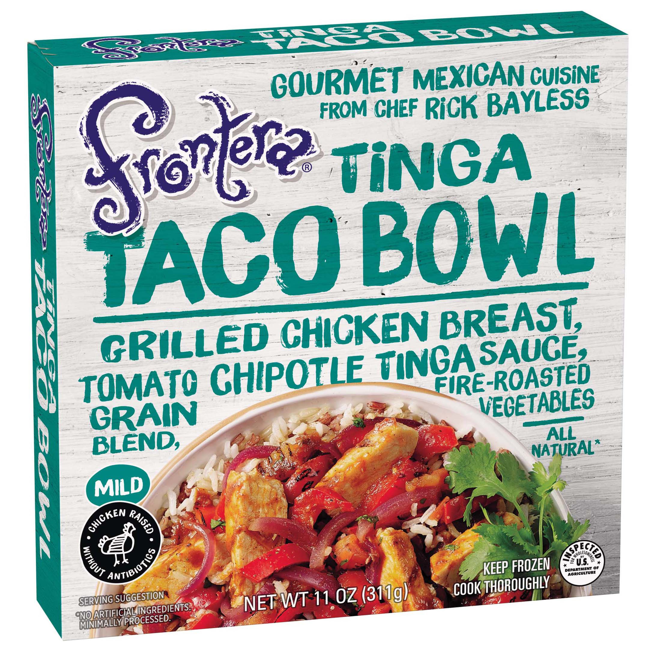 Frontera Chicken Tinga Taco Bowl Shop Entrees & Sides at HEB