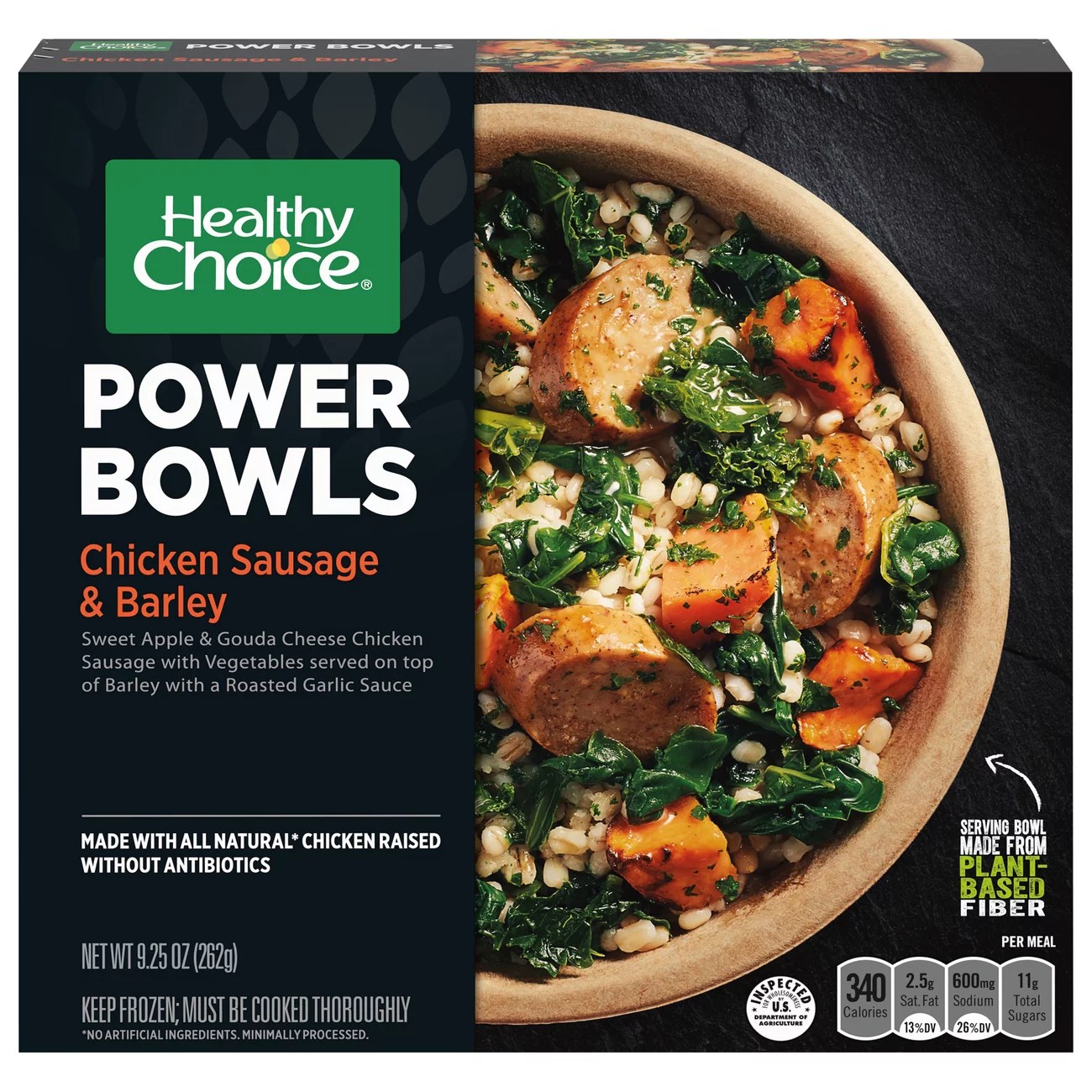 Healthy Choice Chicken Sausage And Barley Power Bowl Shop Entrees