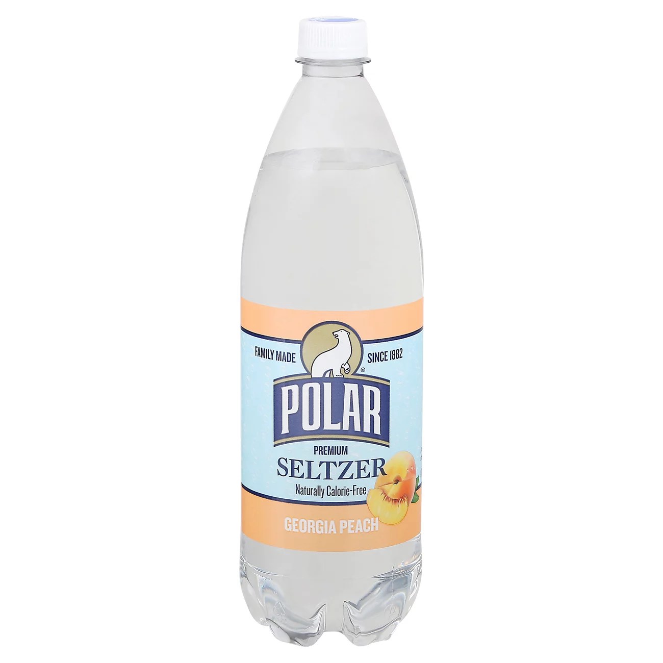 Polar Peach Seltzer Water Shop Water at HEB