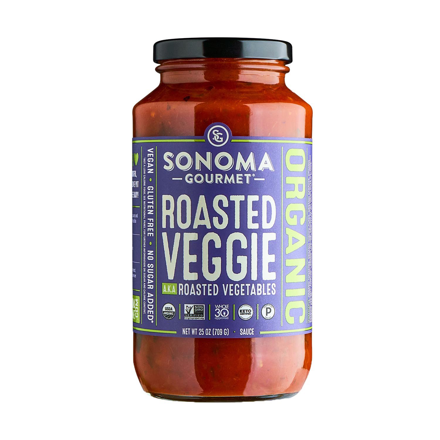 Sonoma Gourmet Roasted Vegetables Organic Pasta Sauce Shop Pasta