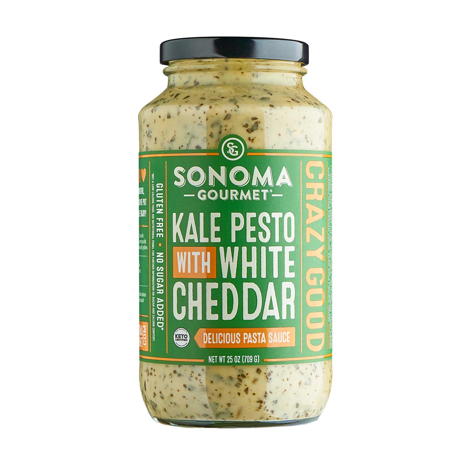 Sonoma Gourmet All Natural Kale Pesto with White Cheddar Pasta Sauce