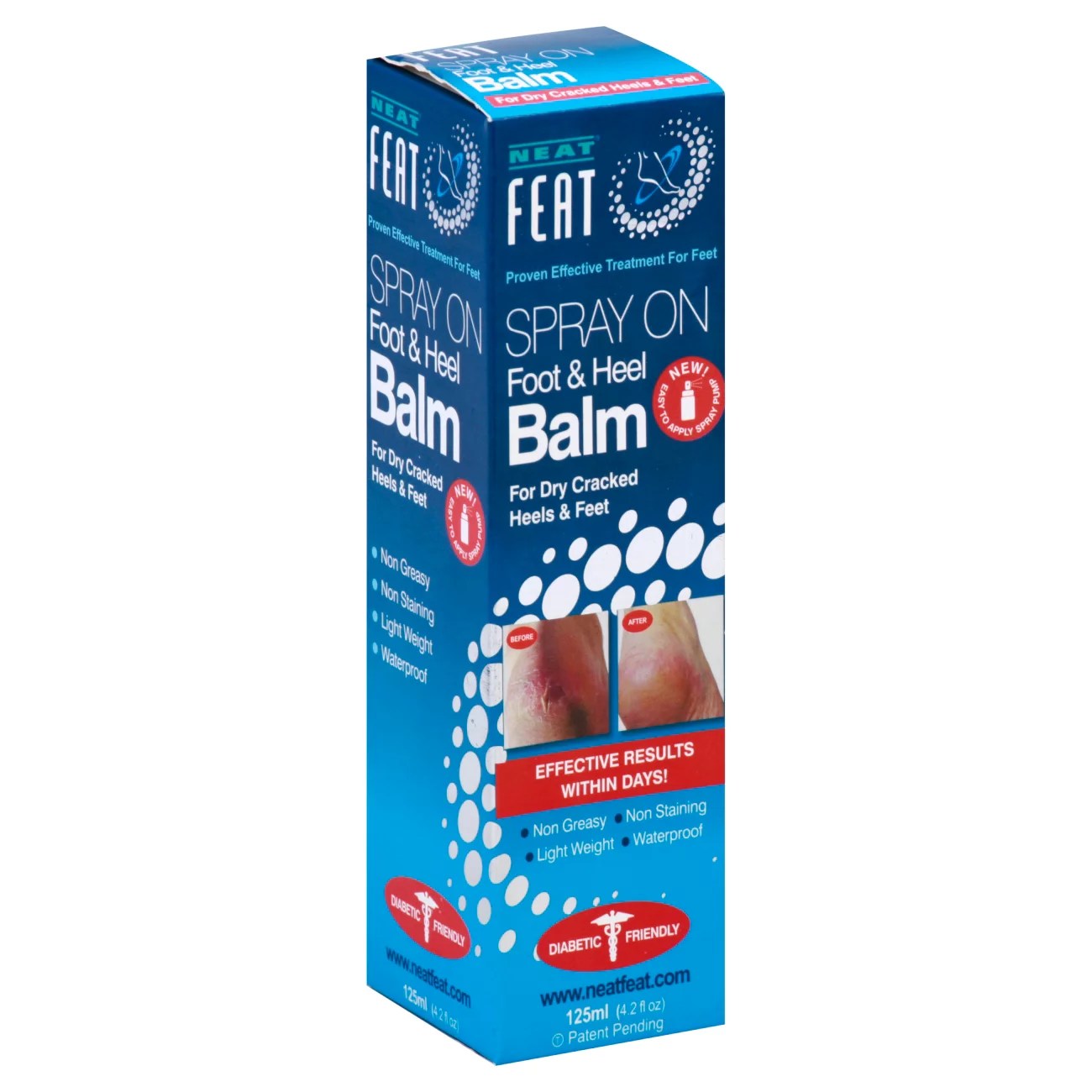 Neat Feat Spray On Foot & Heel Balm Shop Foot Care at HEB