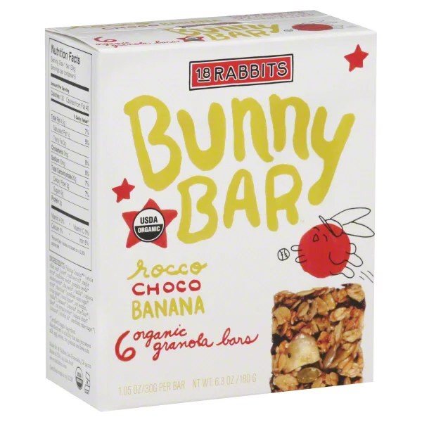 18 Rabbits Chocolate Banana Granola Bars Shop Snacks & Candy at HEB