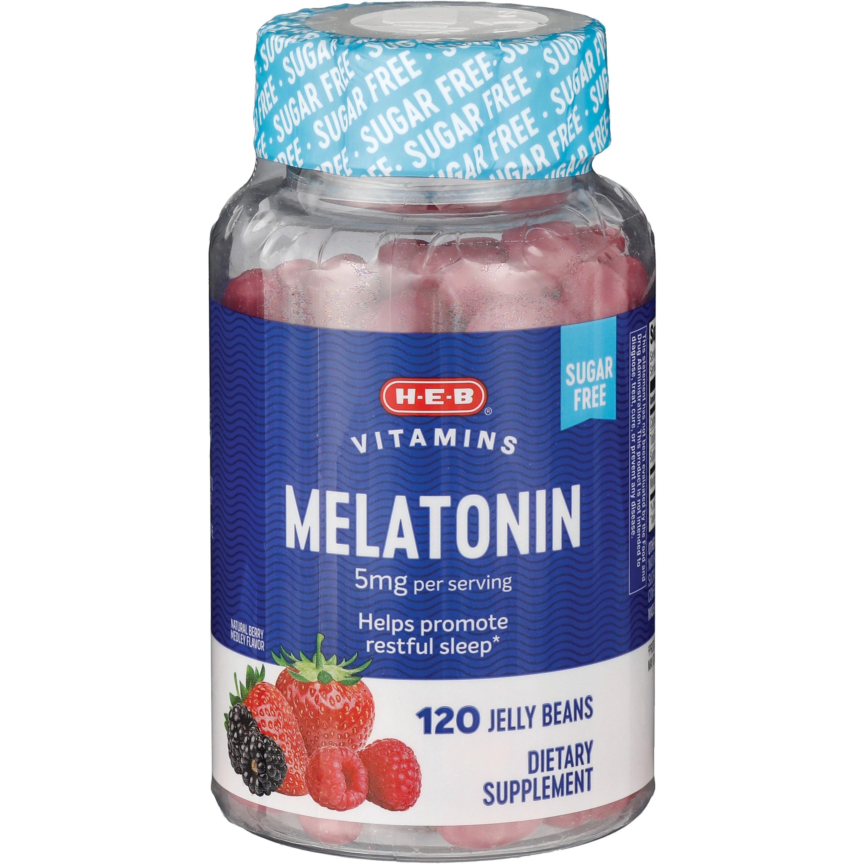 HEB Sugar Free Melatonin Jelly Bean Vitamins Shop Diet & Fitness at