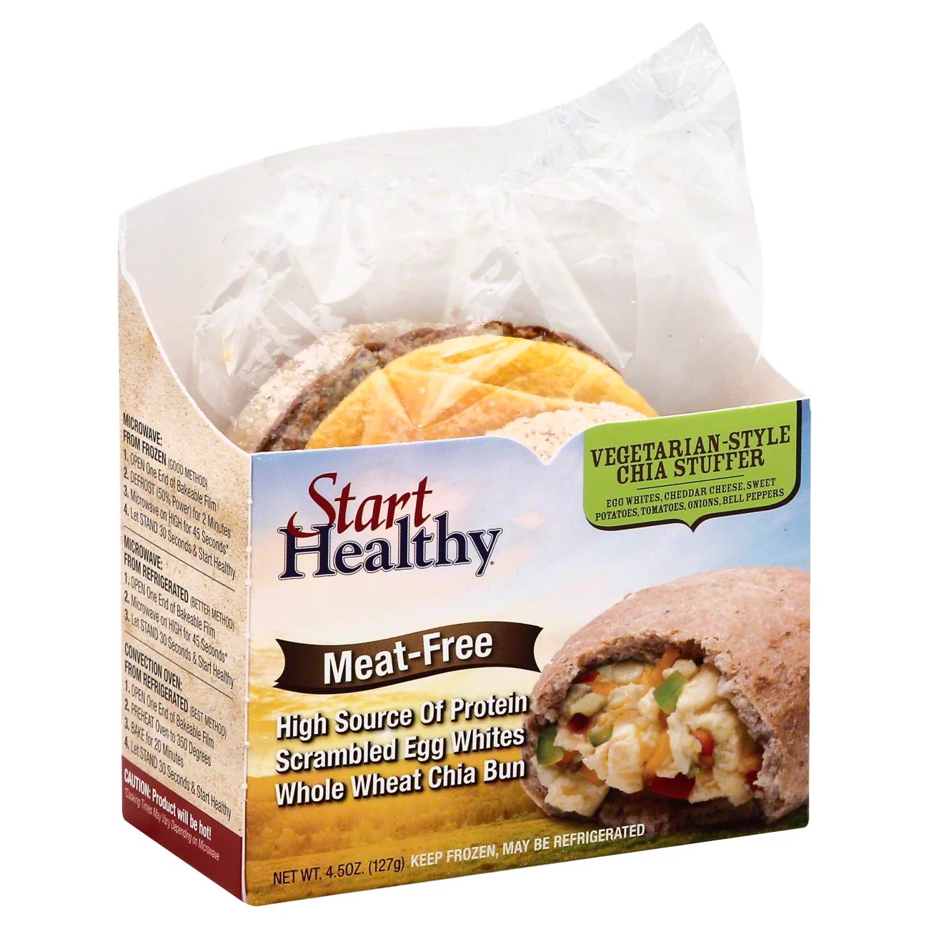 Start Healthy Grand Prairie Breakfast Vegetable Chia Sandwich Shop