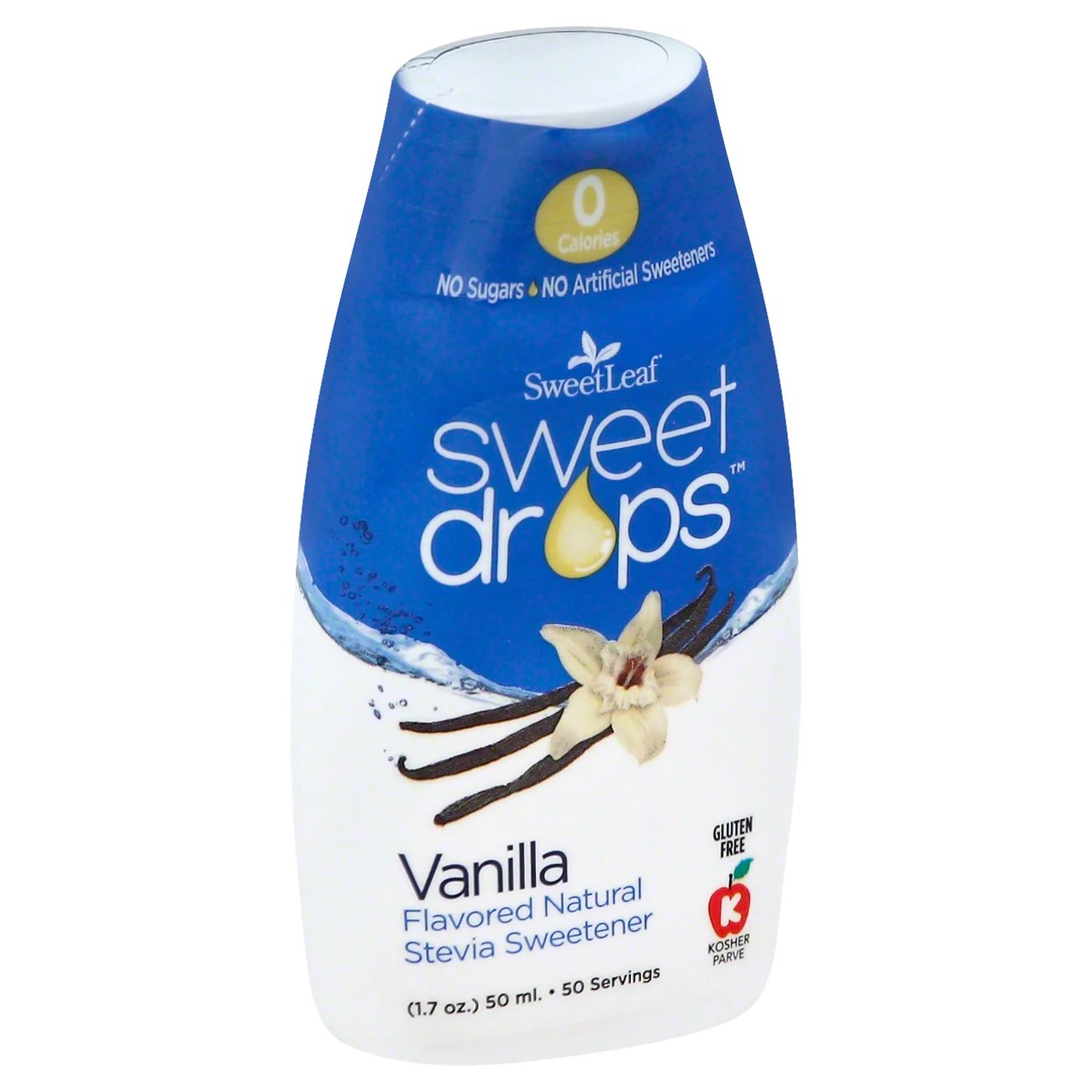 Sweet Leaf Sweet Drops Vanilla Stevia Sweetener Shop Sugar