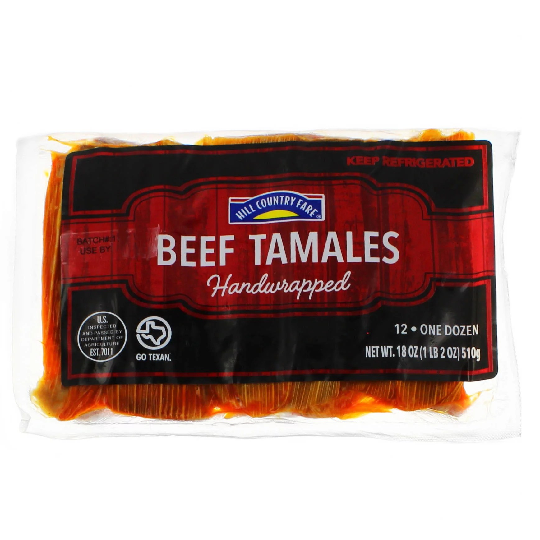 Hill Country Fare Beef Tamales Shop Appetizers at HEB