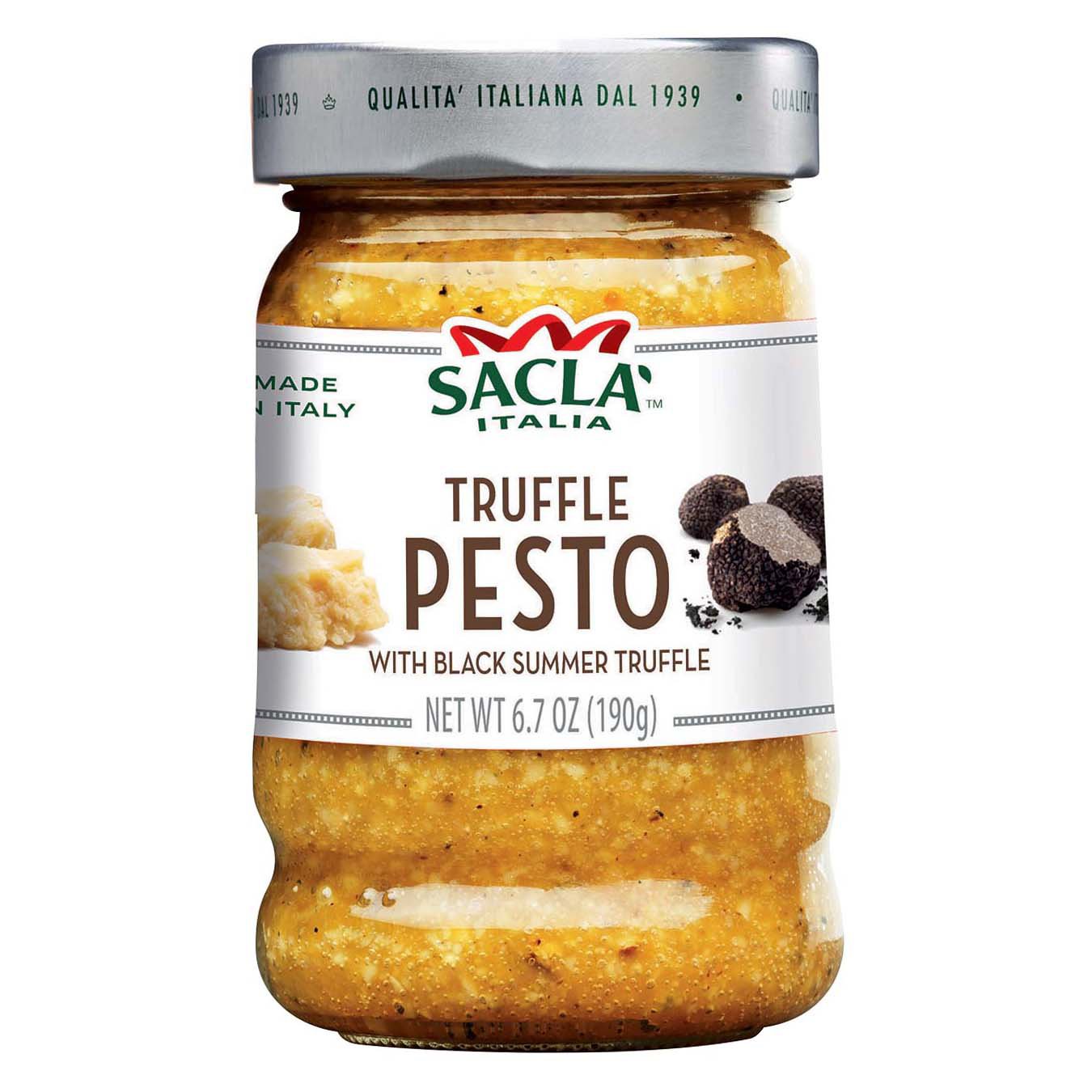 Sacla Black Summer Truffle Pesto Shop Tapenade & Bruschetta at HEB