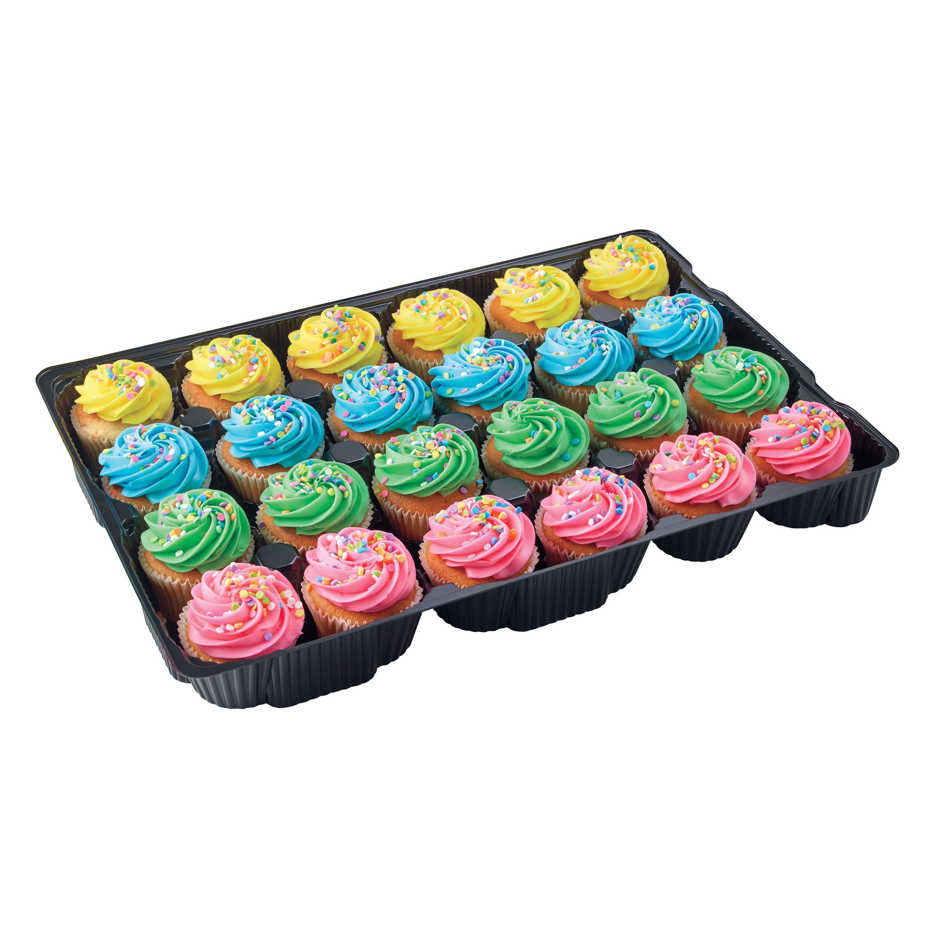 HEB Confetti Cupcakes with Elite Icing & Sprinkles Shop Cakes at HEB
