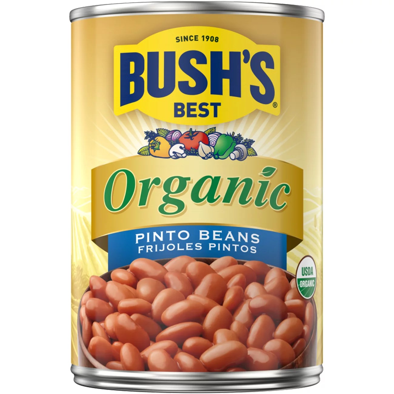 Bush's Best Organic Pinto Beans Shop Beans & Legumes at HEB