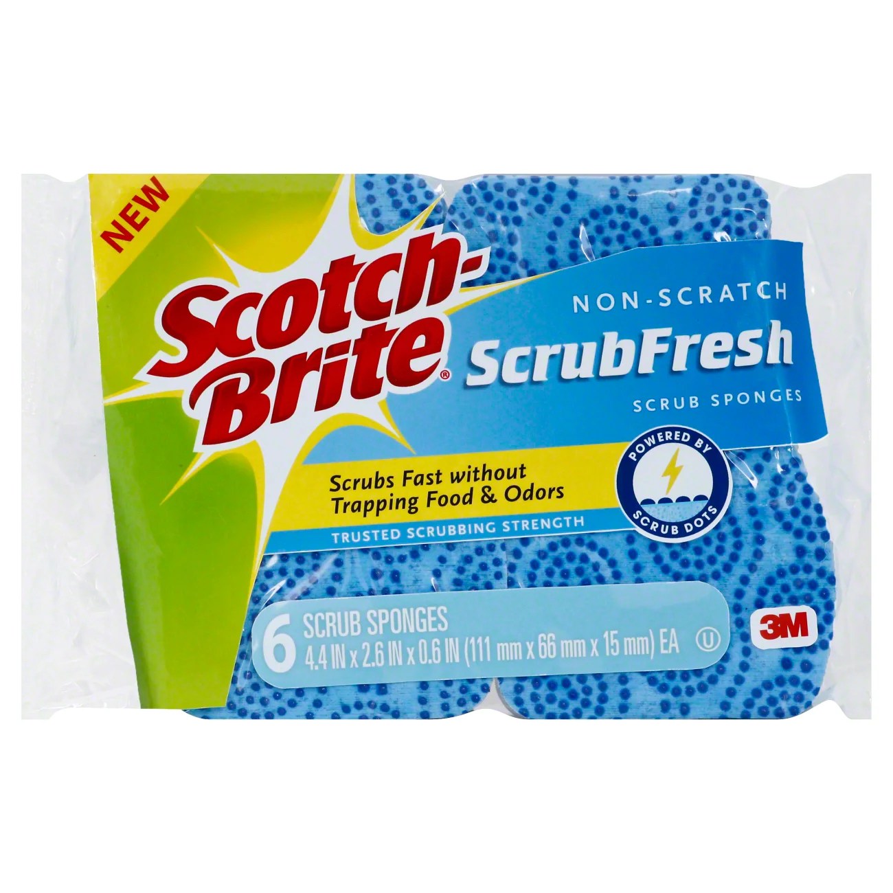 ScotchBrite Non Scratch Scrub Dots Sponges Shop Sponges & Scrubbers
