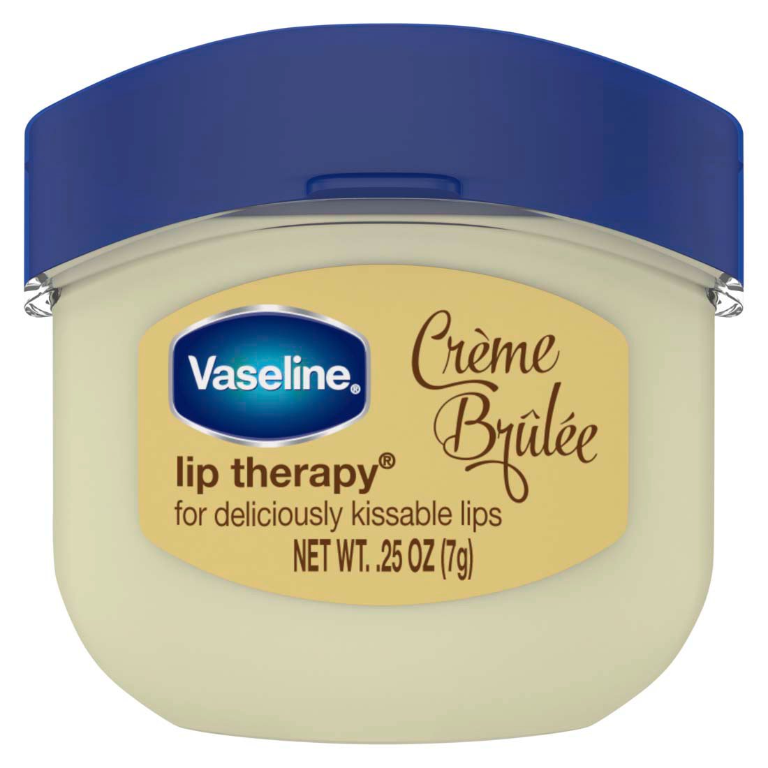 Vaseline Lip Therapy Crème Brulee Shop Lip Balm & Treatments at HEB