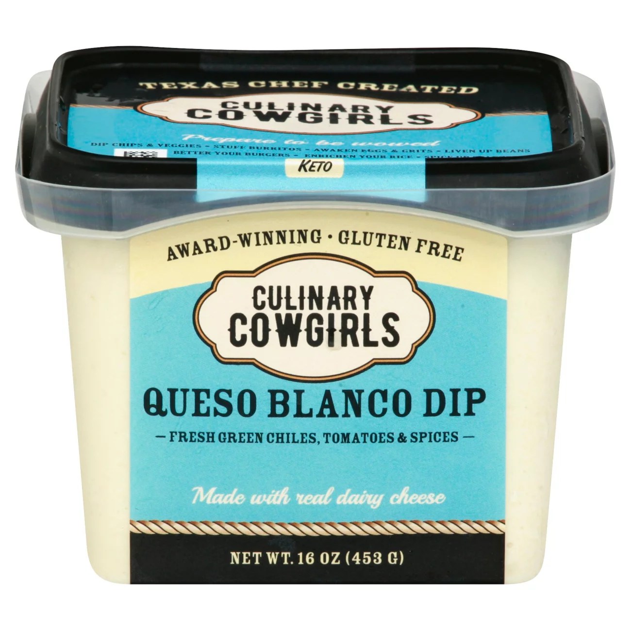 Culinary Cowgirls Queso Blanco Dip Shop Salsa & Dip at HEB