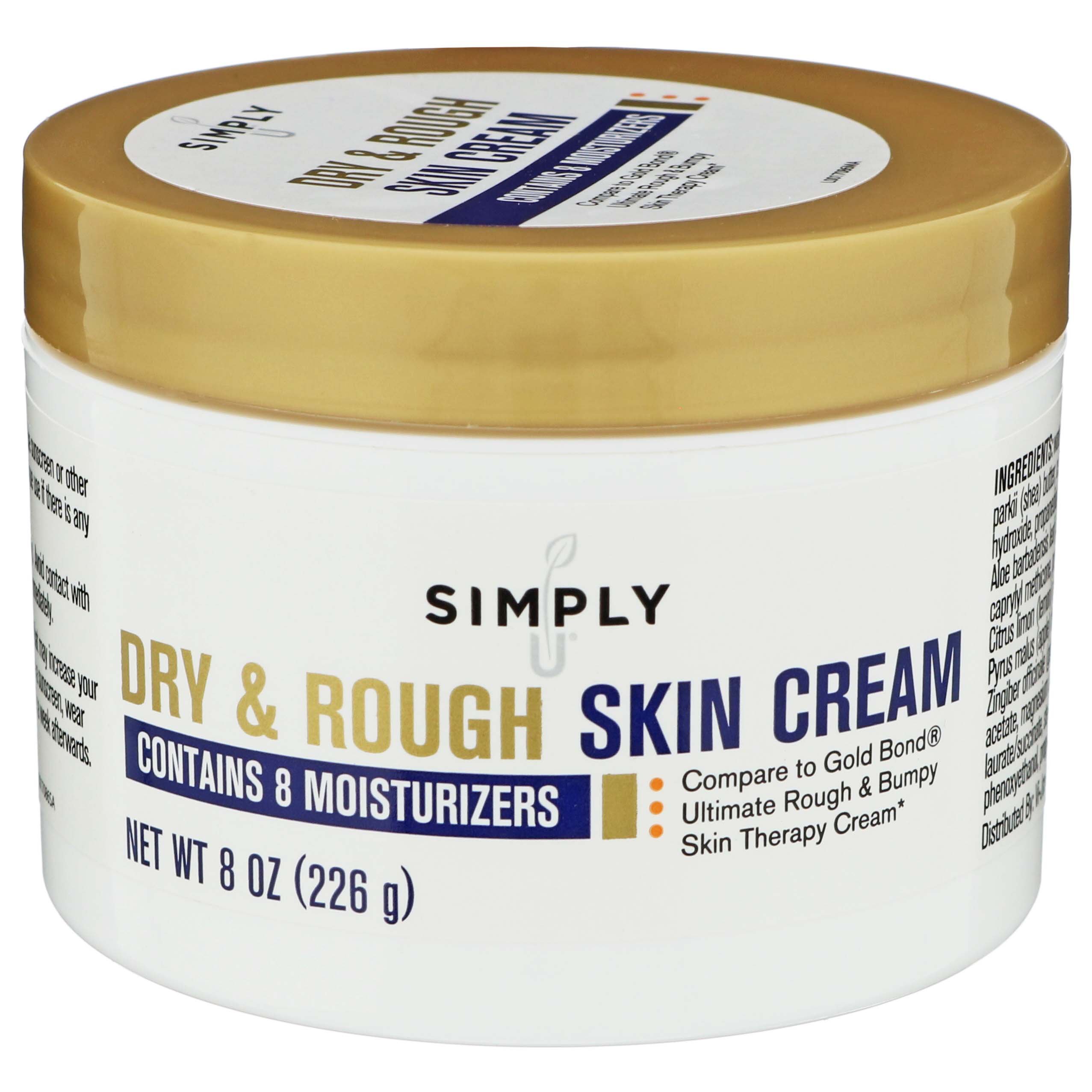 Simply U Dry & Rough Skin Cream Shop Body Lotion at HEB