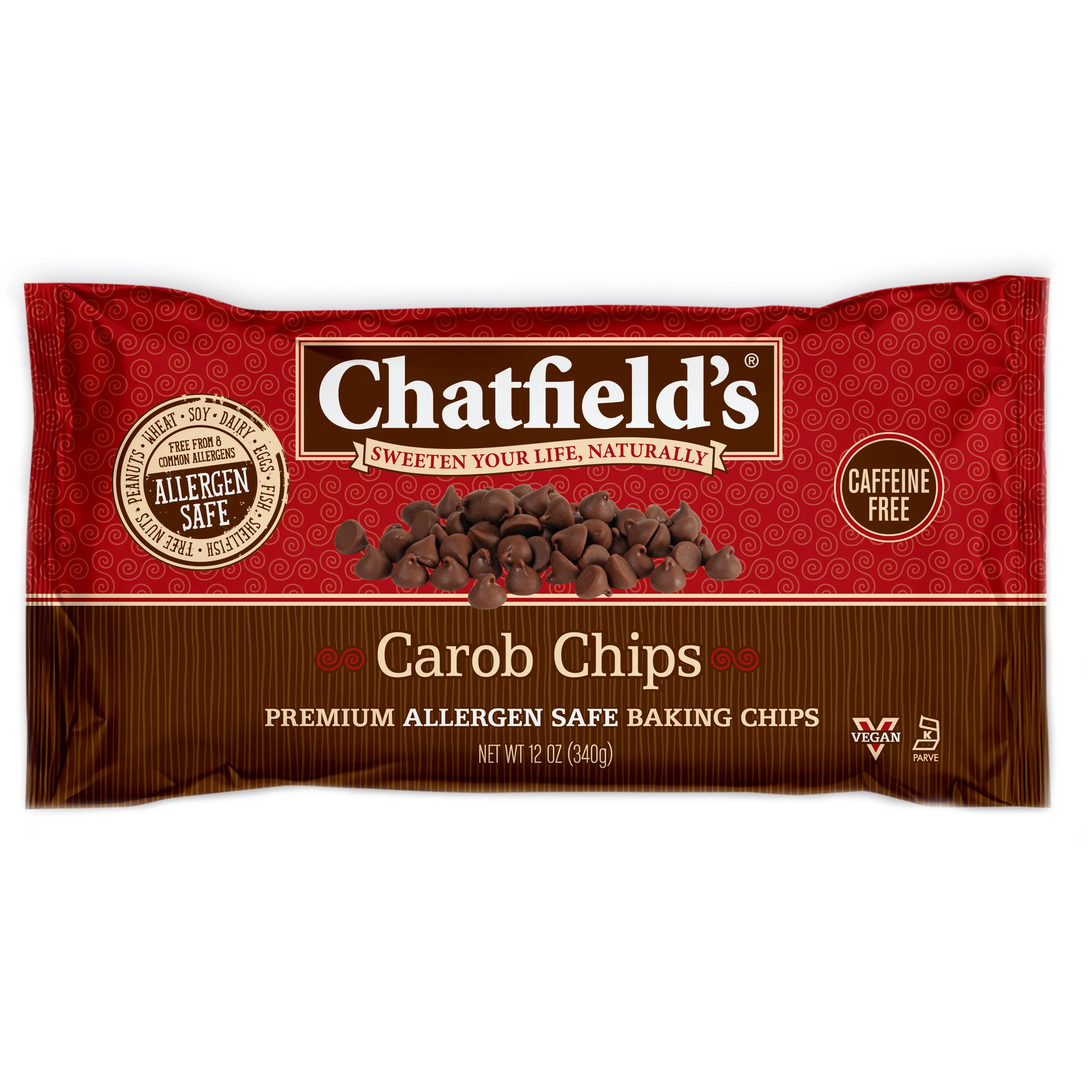 Chatfield's Dairy Free Gluten Free Carob Chips Shop Baking