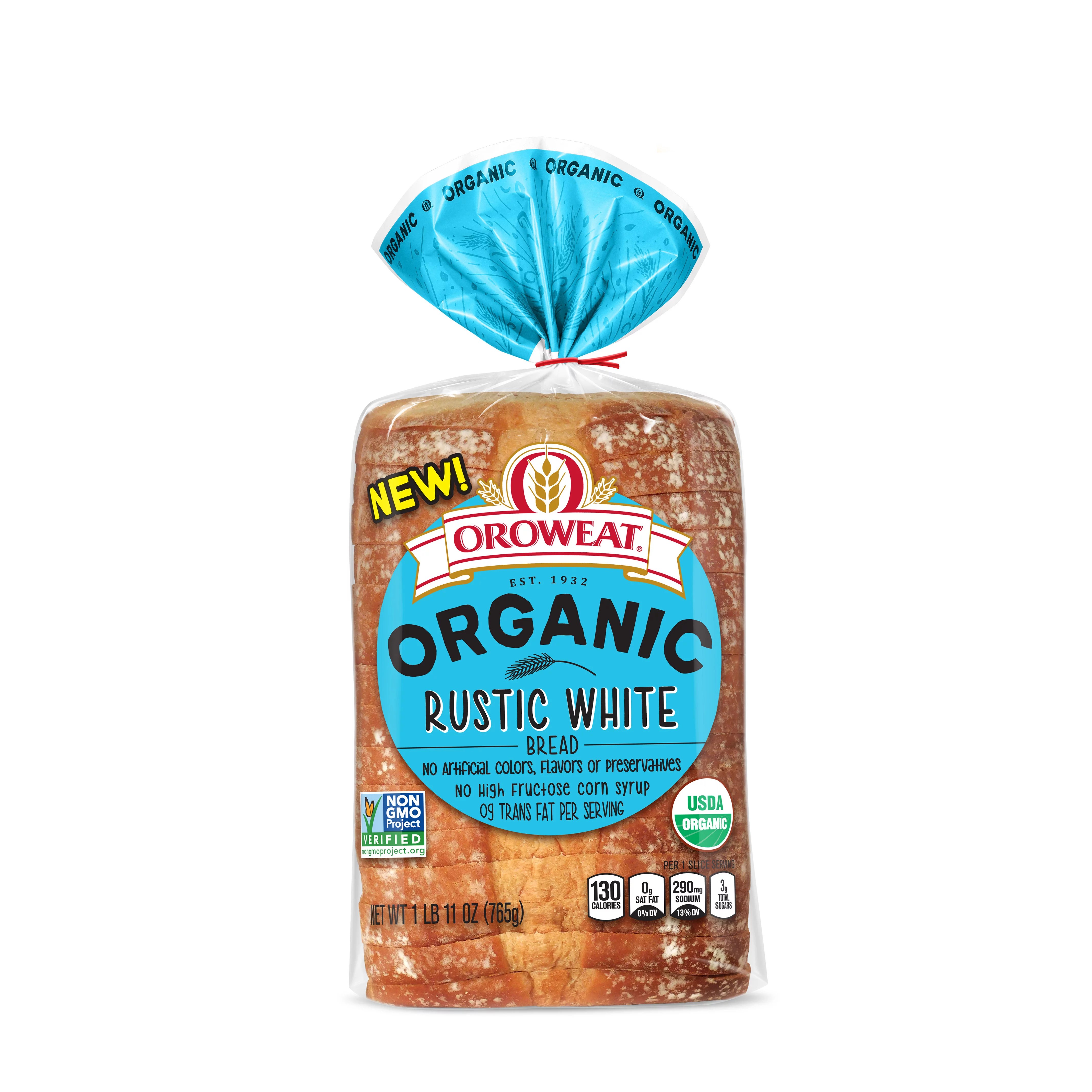 Oroweat Organic Rustic White Bread Shop Bread at HEB