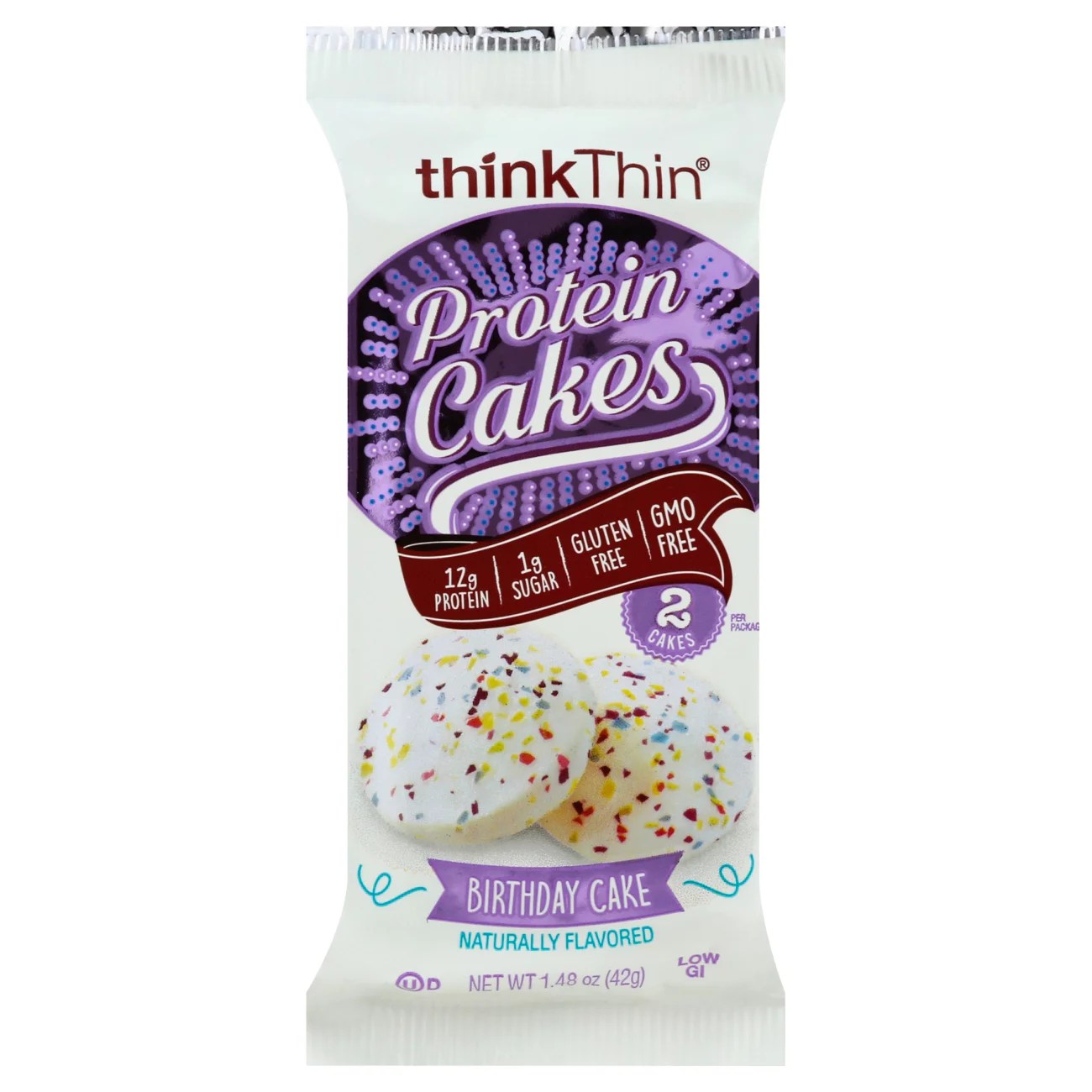 thinkThin Birthday Cake Protein Cakes Shop Diet & Fitness at HEB