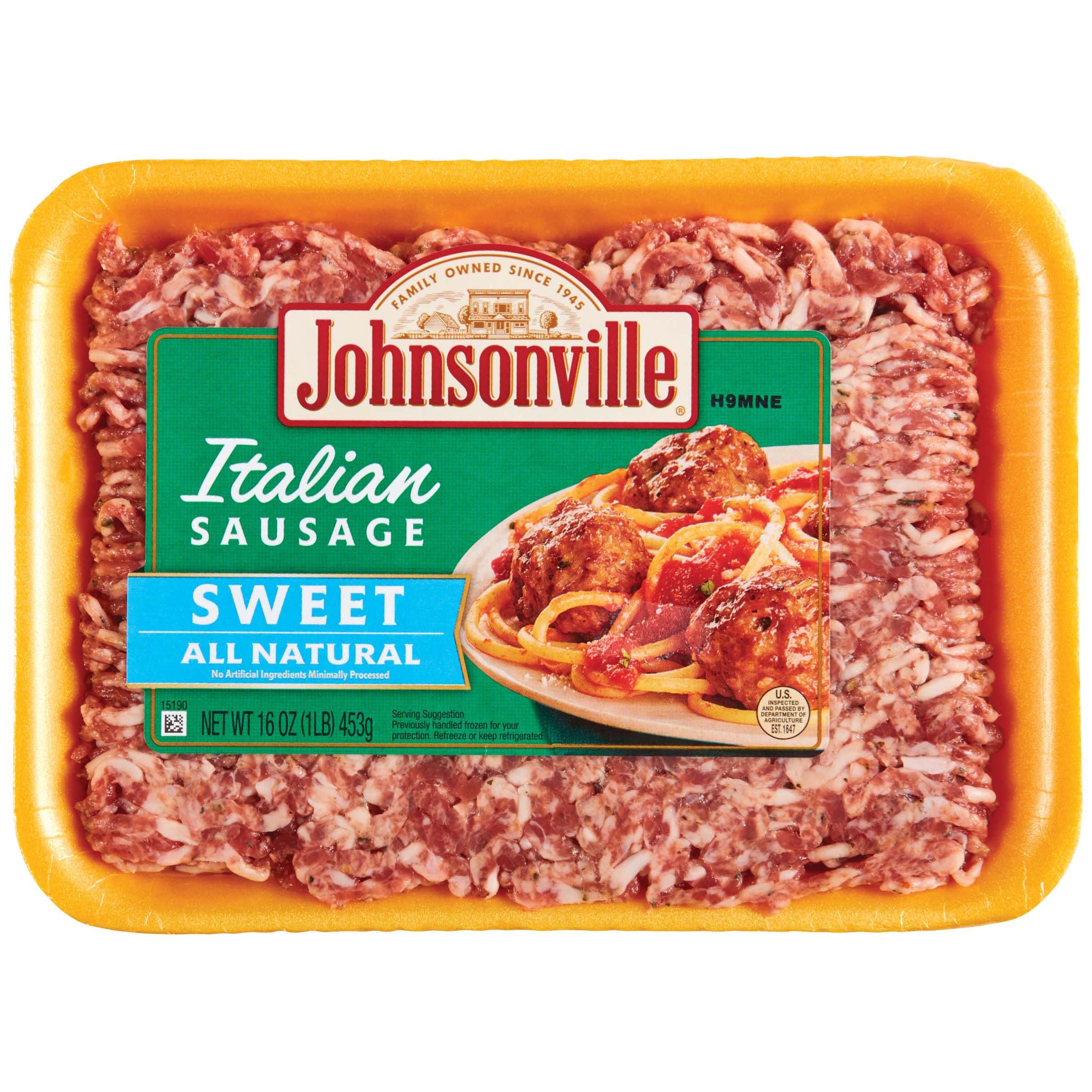 Johnsonville Sweet Italian Ground Sausage Shop Sausage at HEB