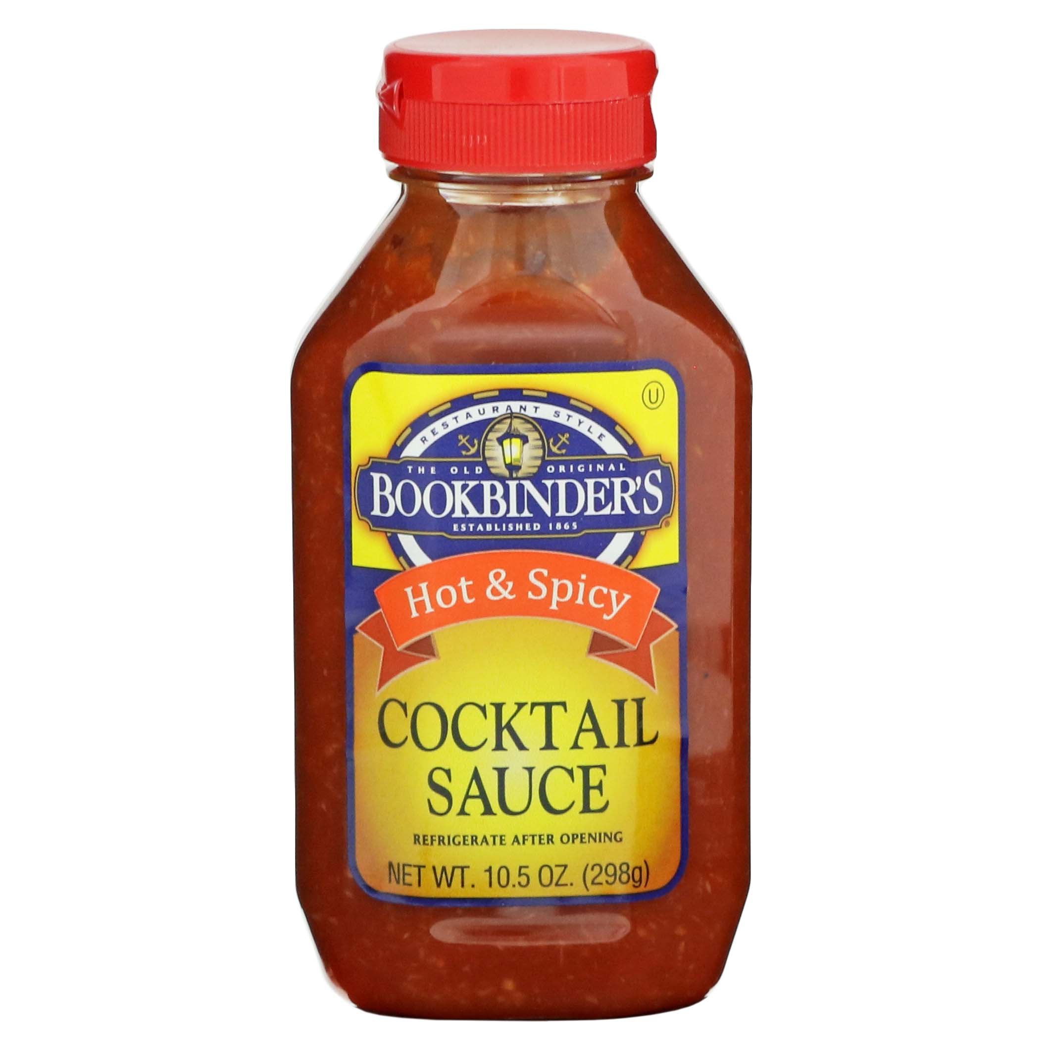 Bookbinder's Hot & Spicy Cocktail Sauce Shop Cocktail & Tartar Sauce