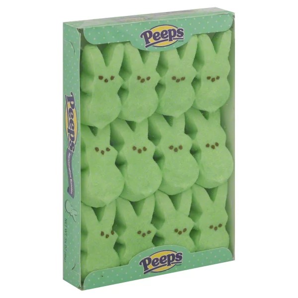 Peeps Green Marshmallow Bunnies Shop Snacks & Candy at HEB