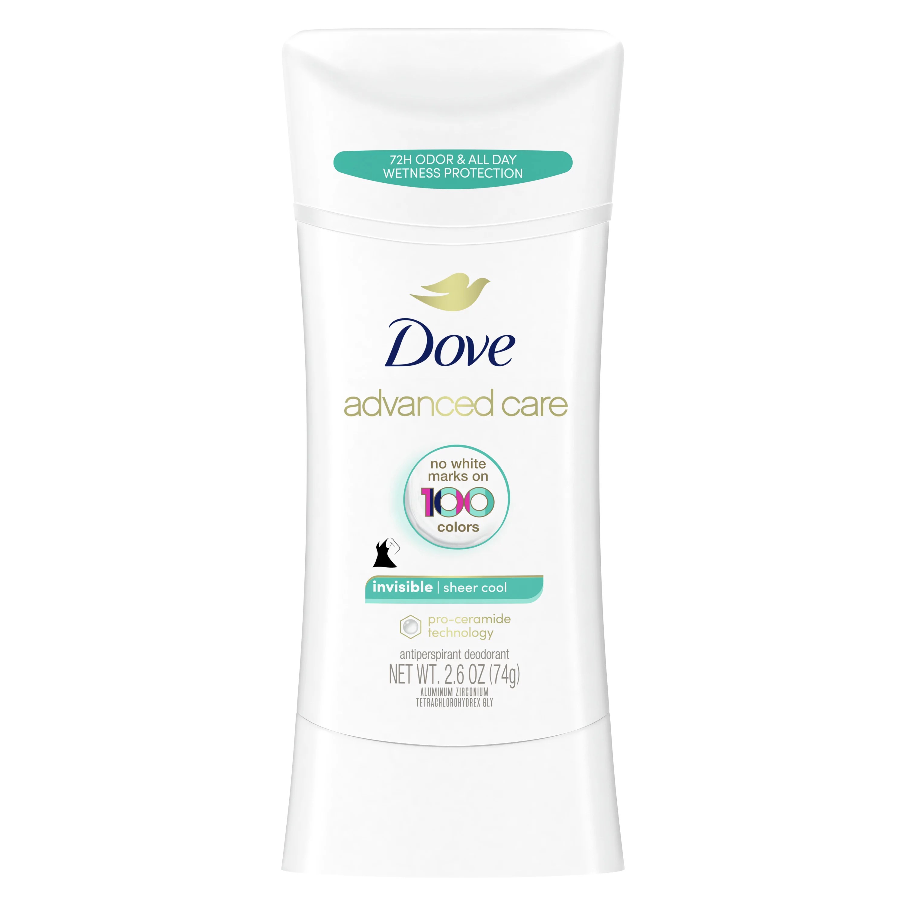 Dove Advanced Care Invisible Sheer Cool Antiperspirant Deodorant Stick