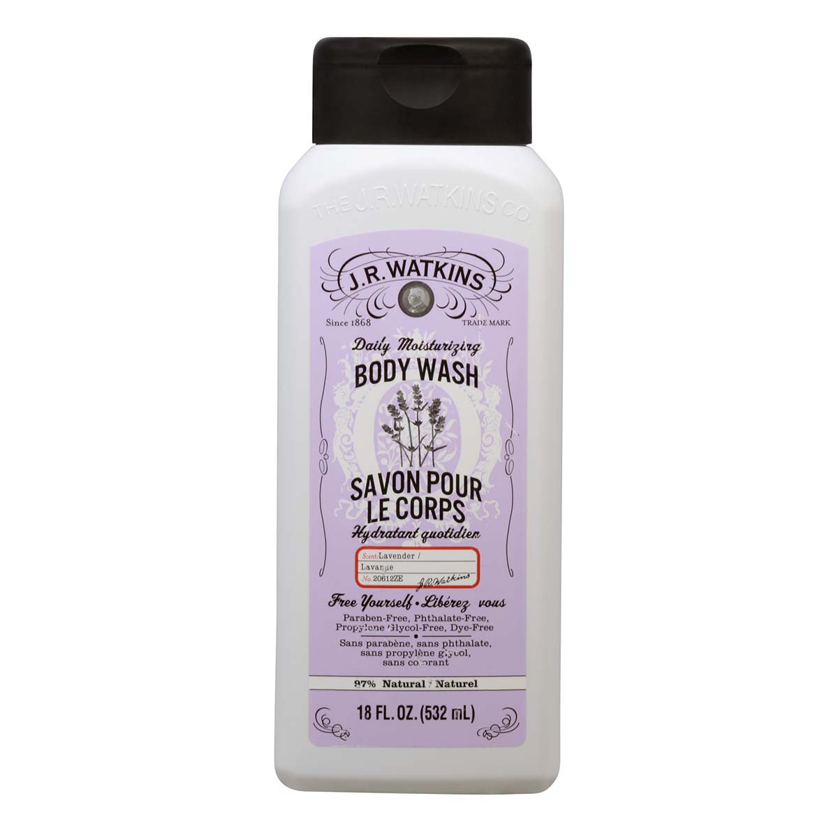 J.R. Watkins Body Wash Lavender Shop Cleansers & Soaps at HEB