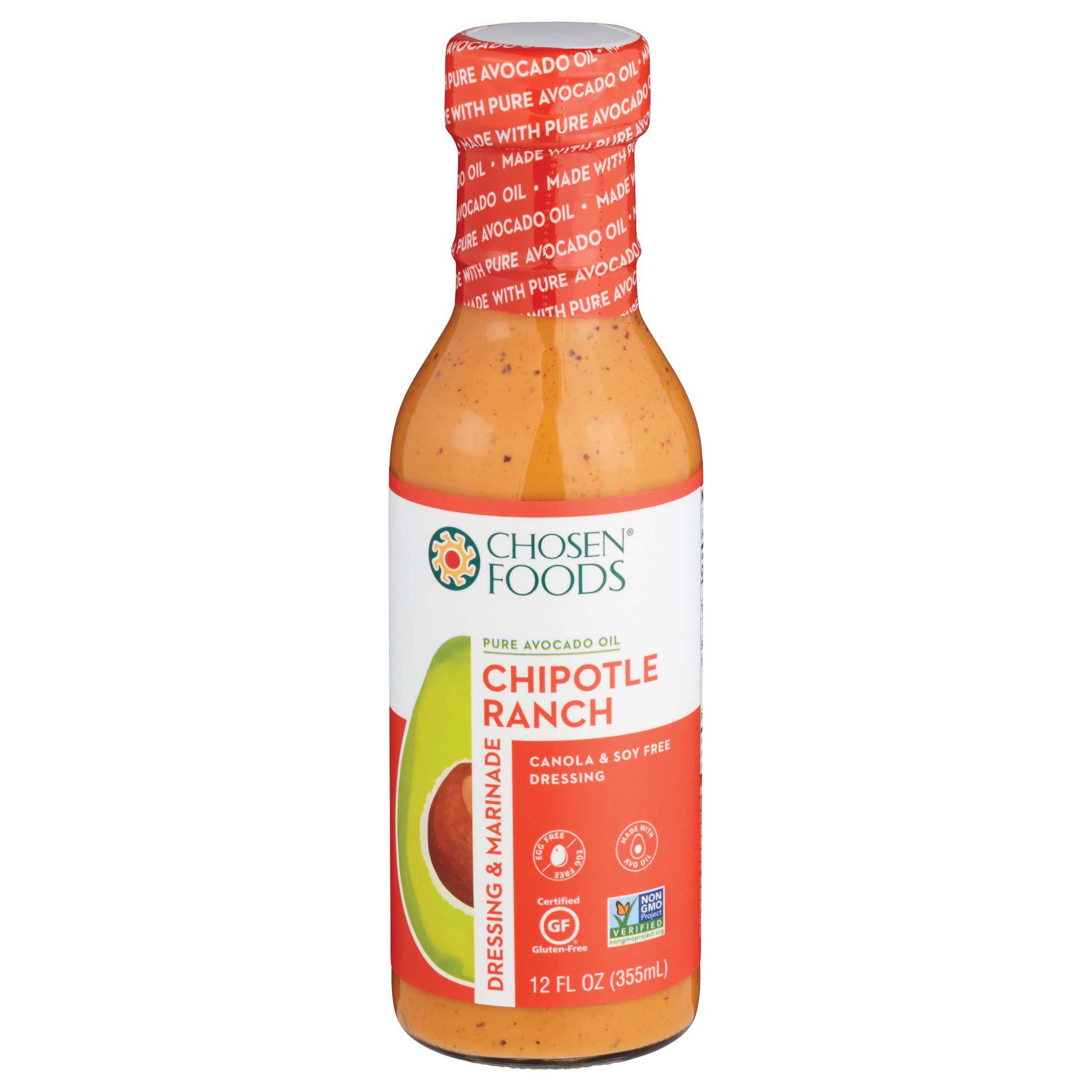 Chosen Foods Chipotle Ranch Dressing Shop Dressing, Oil & Vinegar at HEB