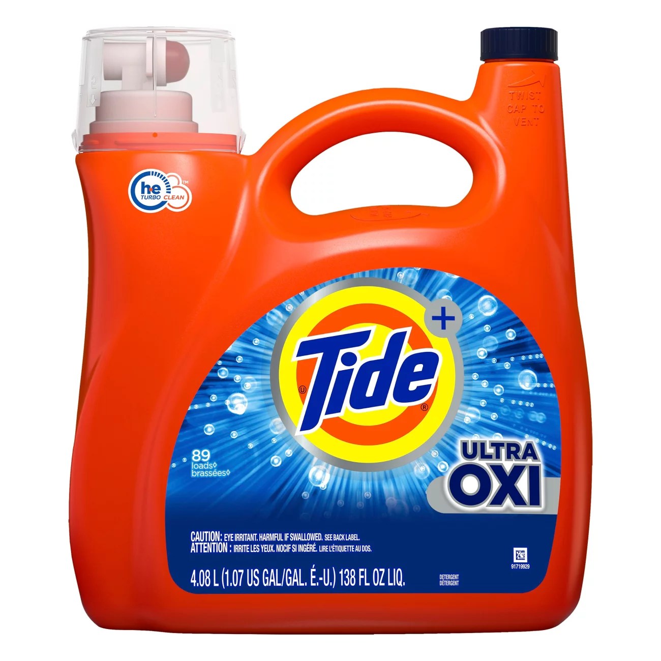 Tide Plus Ultra OXI HE Liquid Laundry Detergent 89 Loads Shop