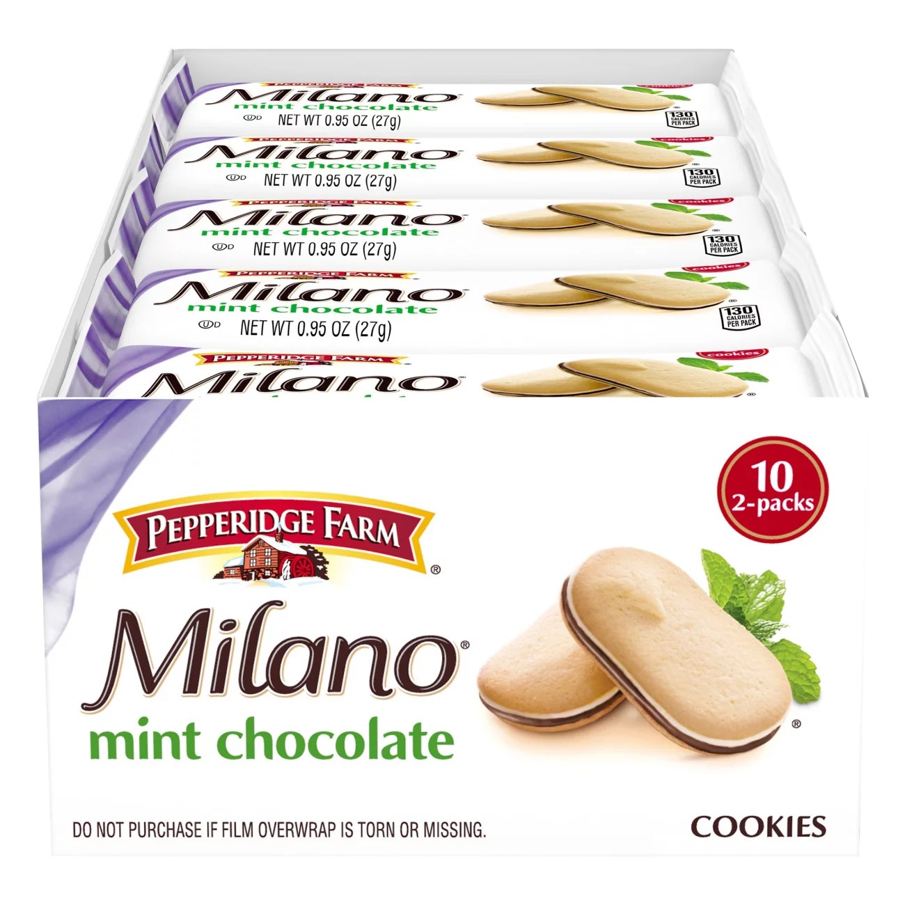 Pepperidge Farm Milano Mint Chocolate Cookies Shop Snacks & Candy at