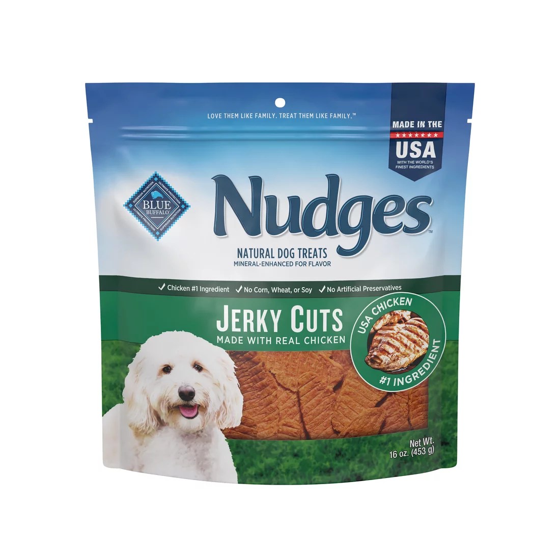 Nudges Chicken Jerky Cuts Treats Shop Dogs at HEB