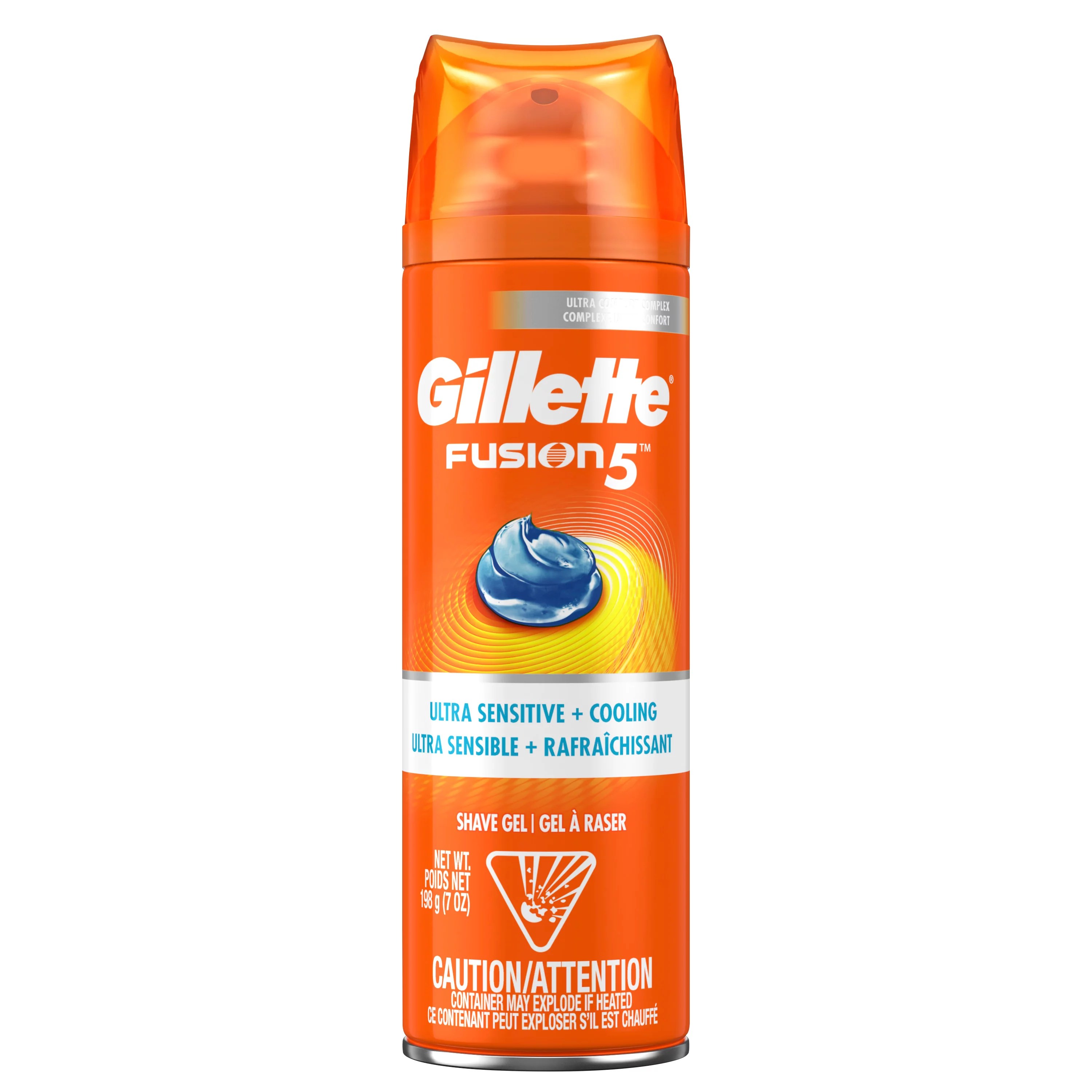 Gillette Fusion5 Ultra Sensitive Cooling Shave Gel Shop Shaving