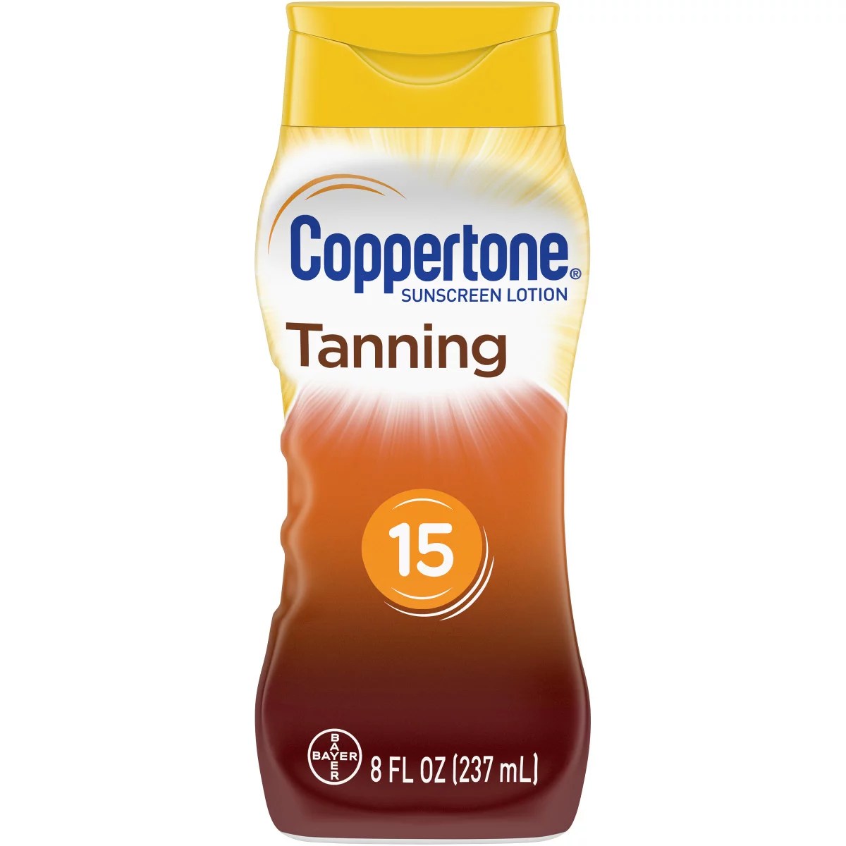 Coppertone Tanning Sunscreen Lotion SPF 15 Shop Sunscreen & Self
