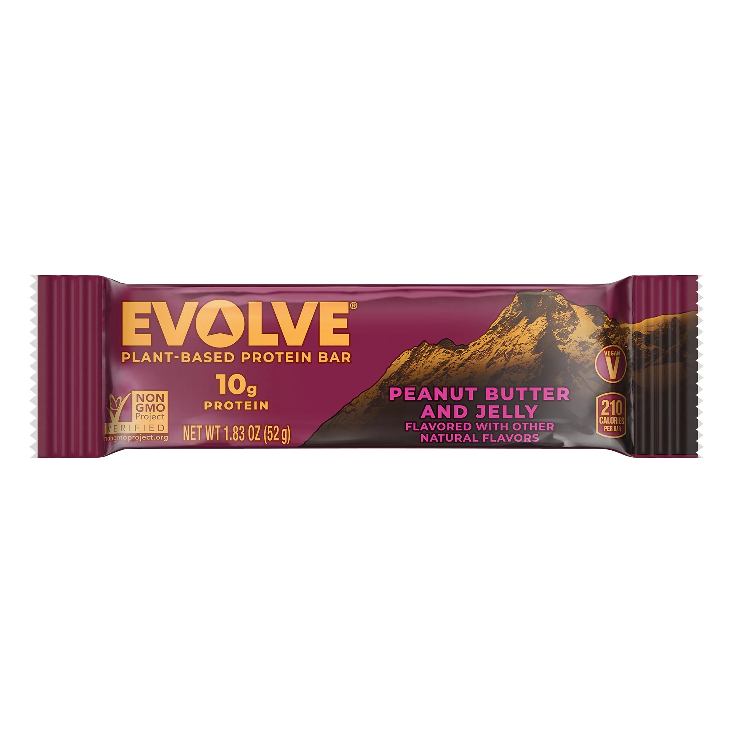 Evolve Peanut Butter & Jelly Protein Bars Shop Diet & Fitness at HEB