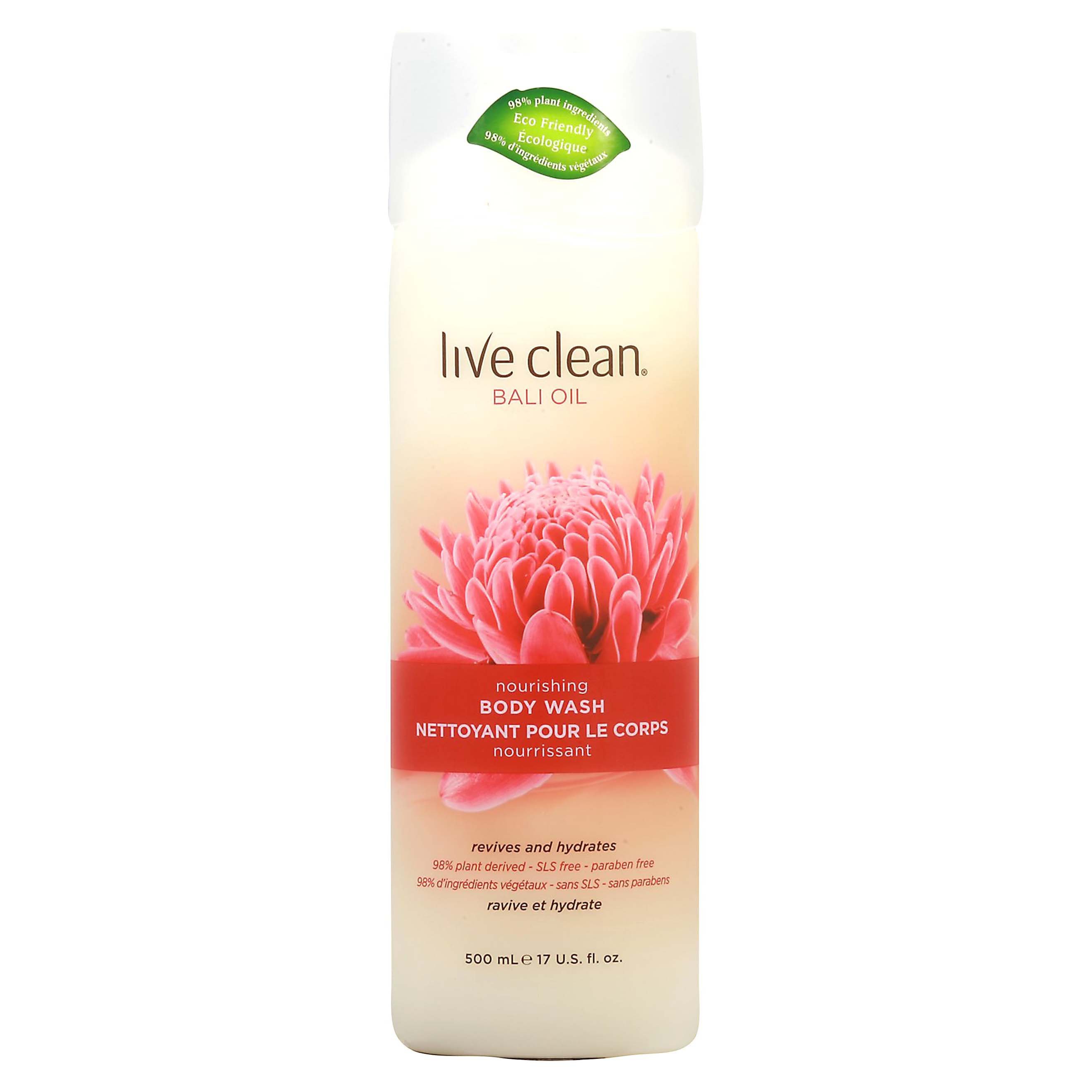 Live Clean Bali Oil Nourishing Body Wash Shop Body Wash at HEB